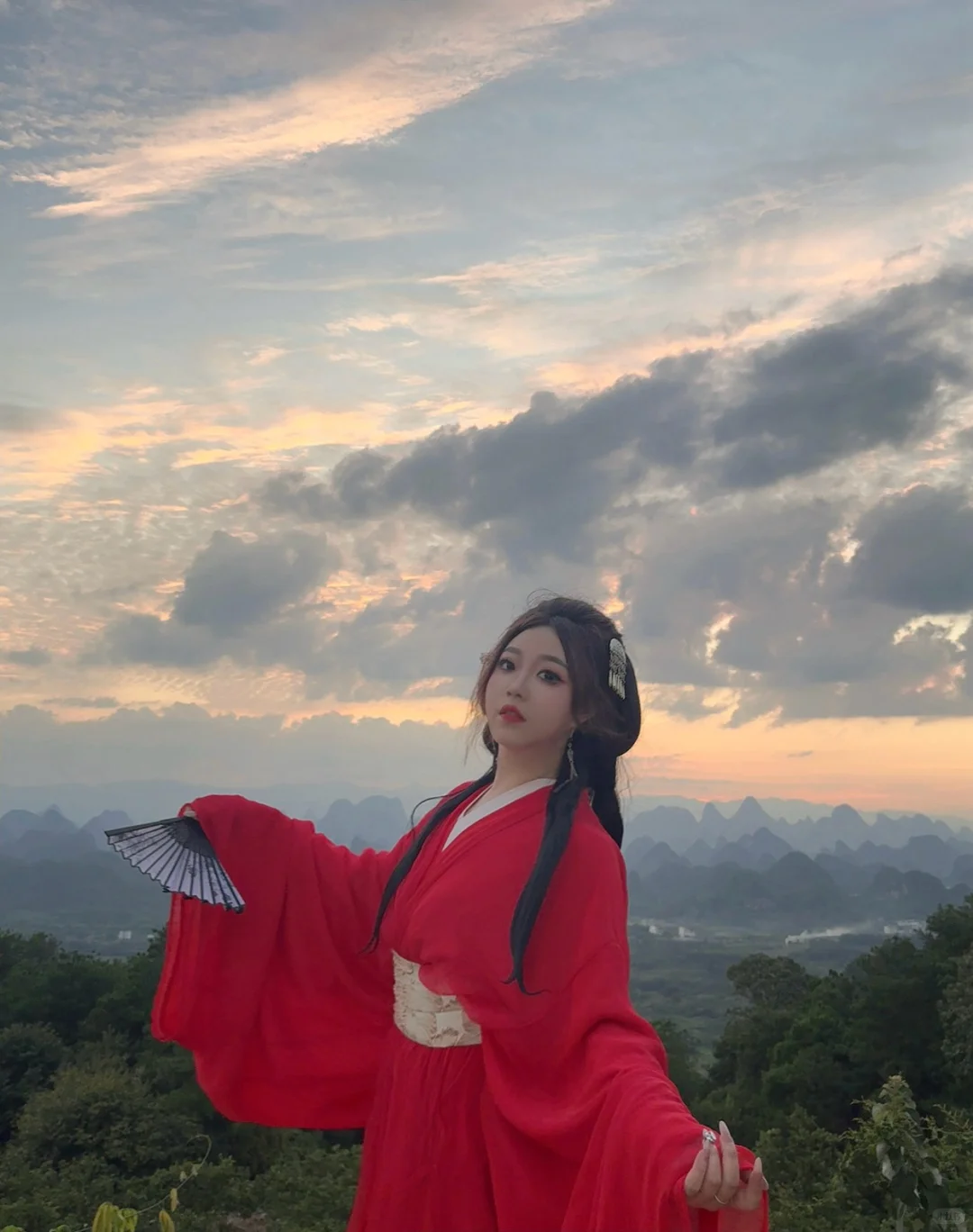 国庆在阳朔的三天两夜