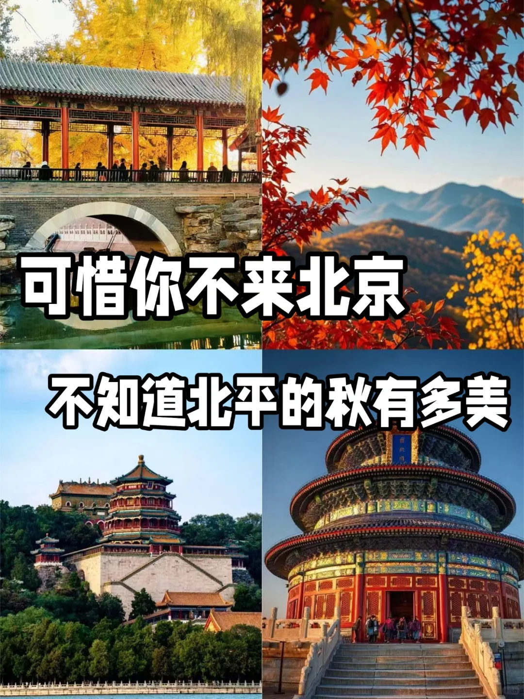 北京秋天必去9大景点|附省💰秘籍