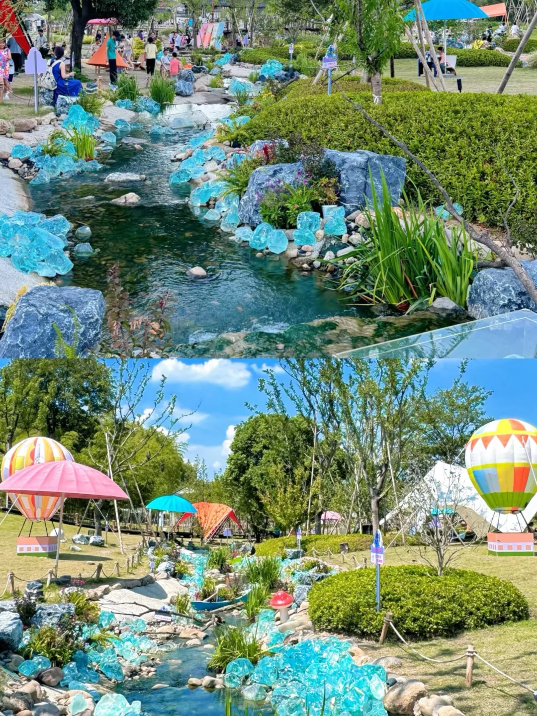 宜兴窑湖小镇把遛娃+度假焊在我心巴上✨