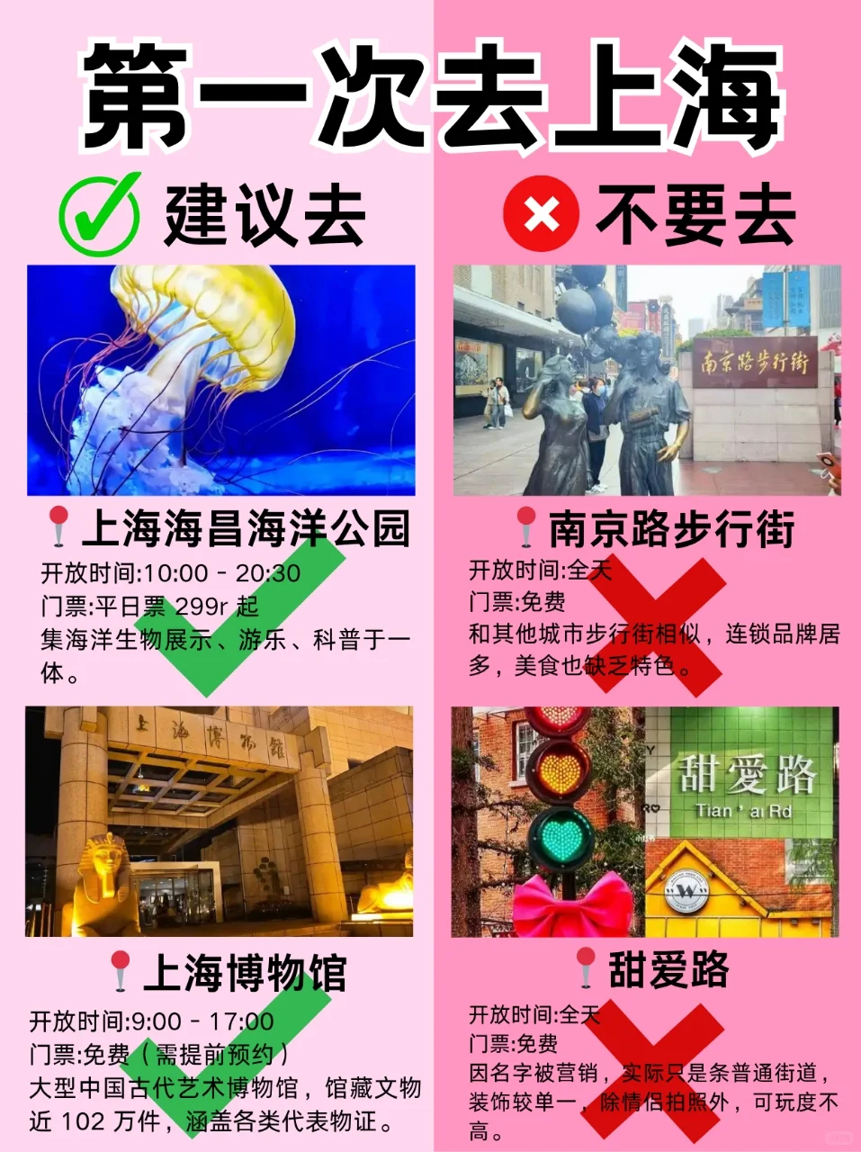 第一次去上海旅游的攻略建议📌