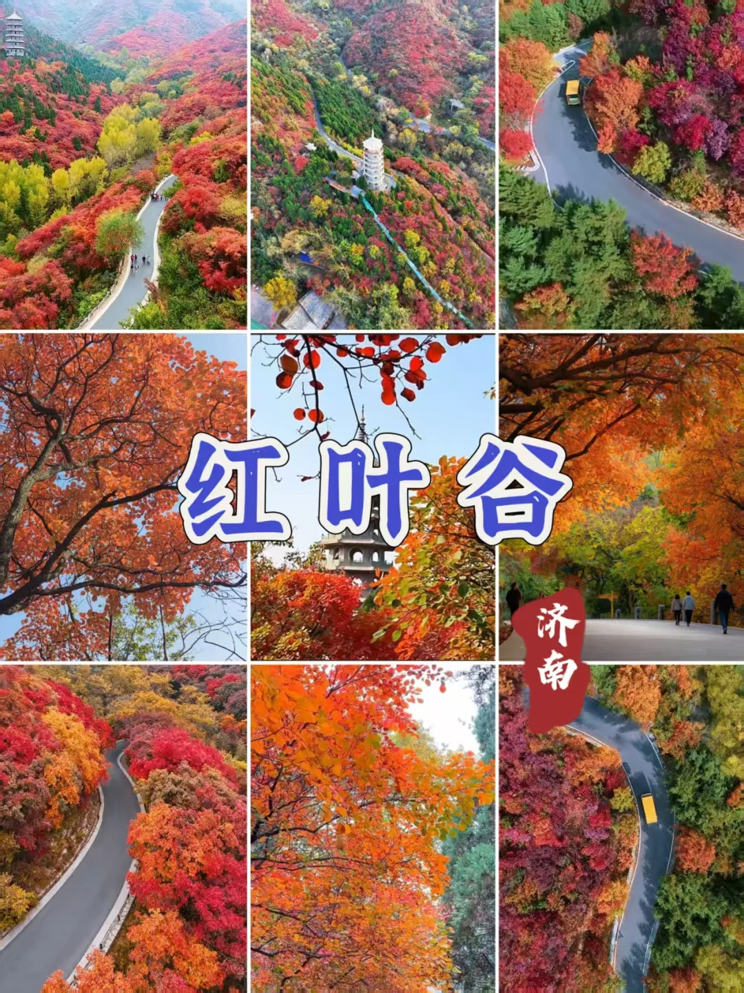 济南红叶谷保姆级攻略|金秋必冲的童话秘境