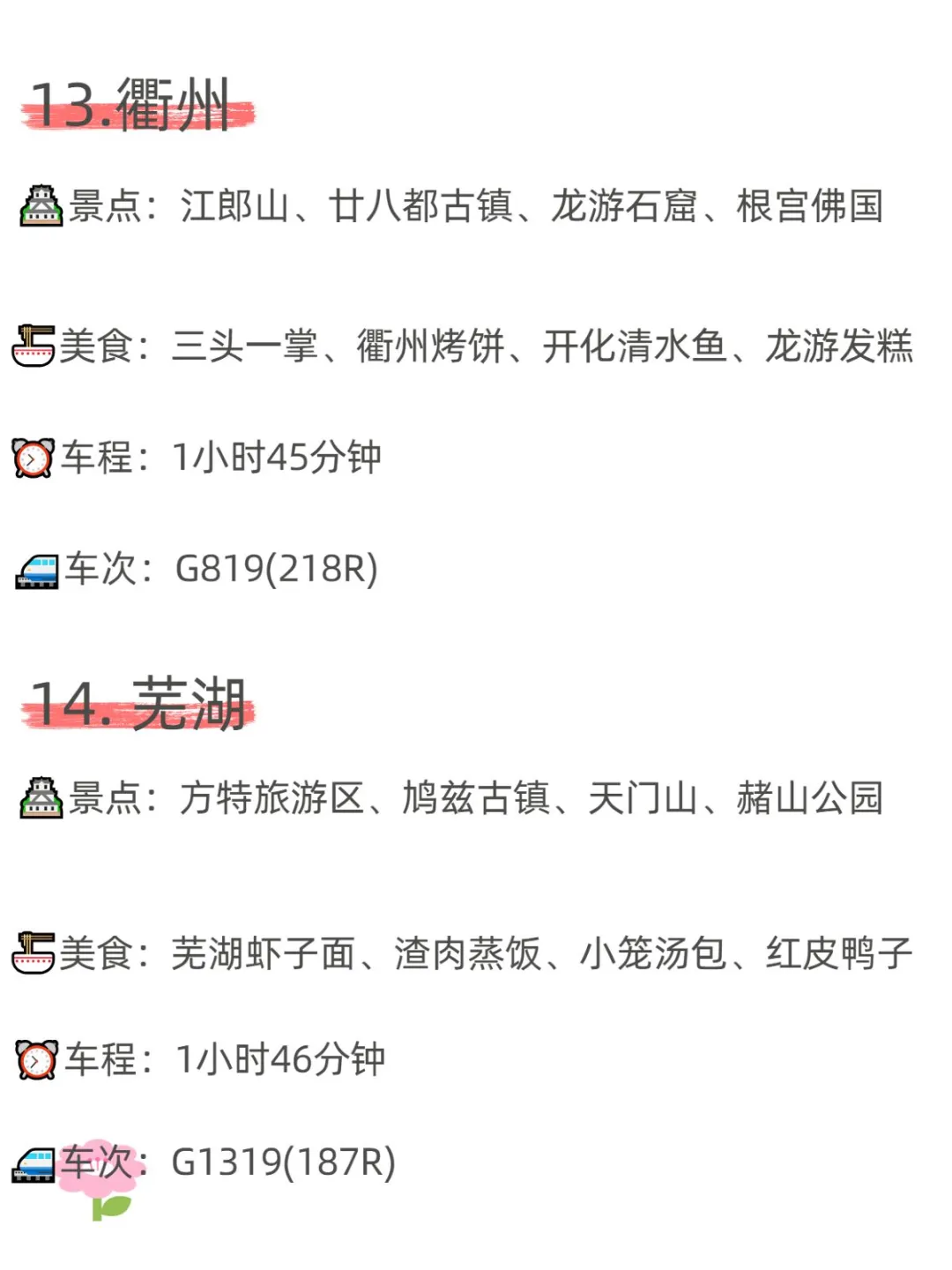 上海❗高铁2h直达的16个宝藏旅游城✨