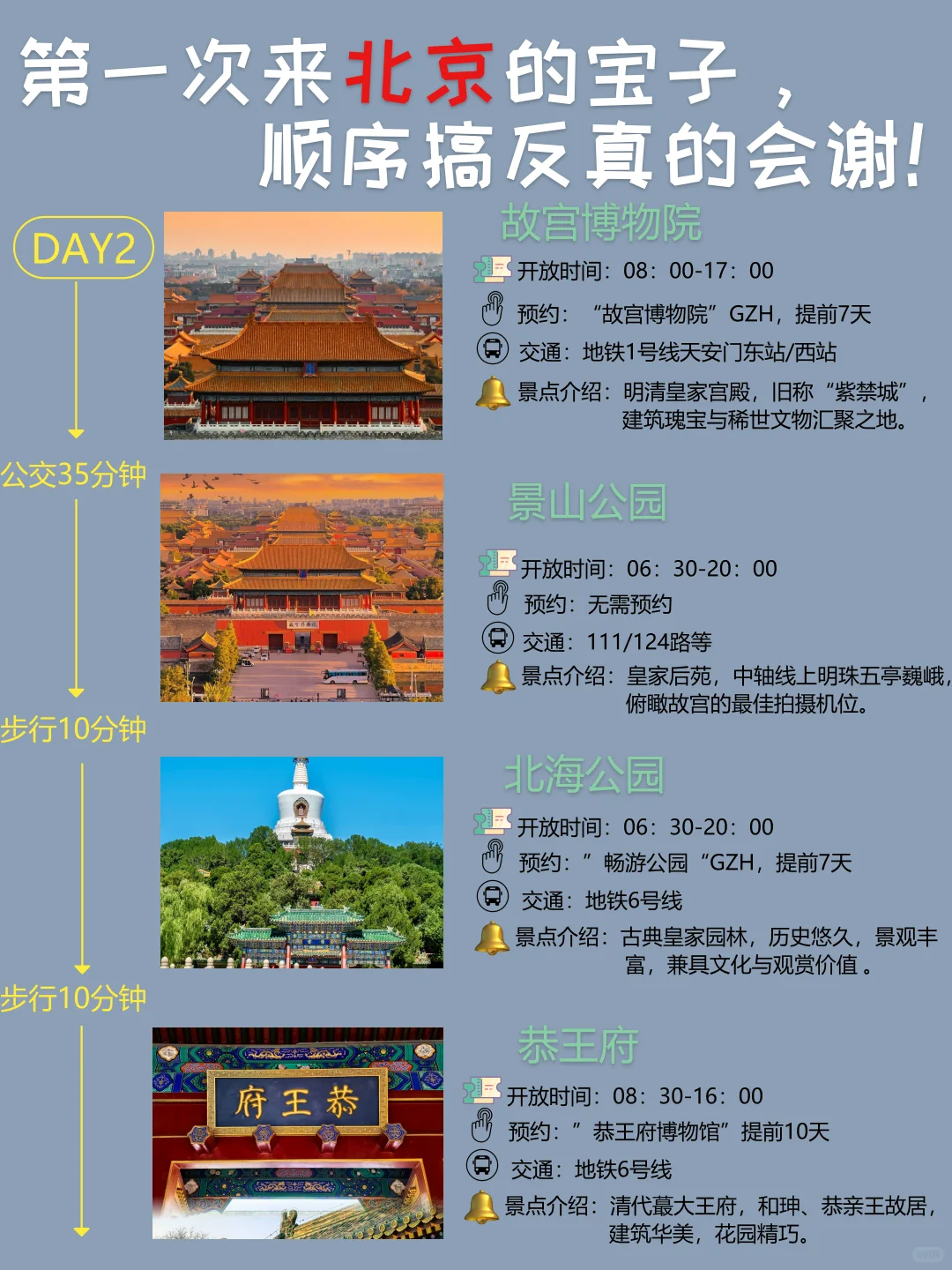 北京citywalk路线 3天2晚超全攻略来了✅