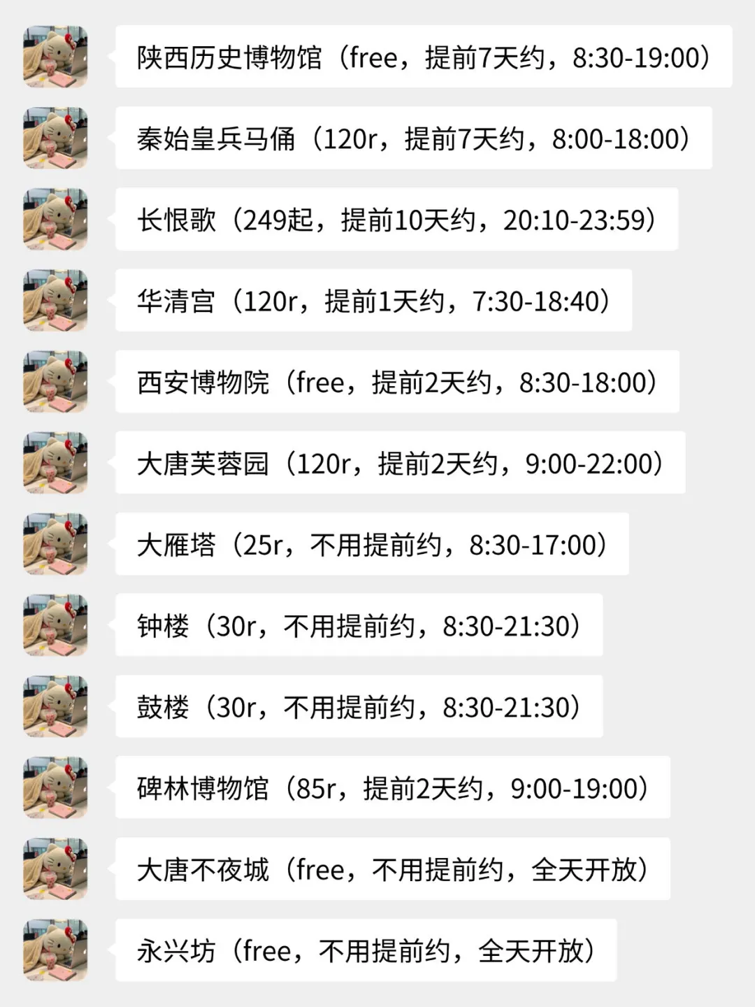 西安真的会惩罚每一个不做攻略的人！！