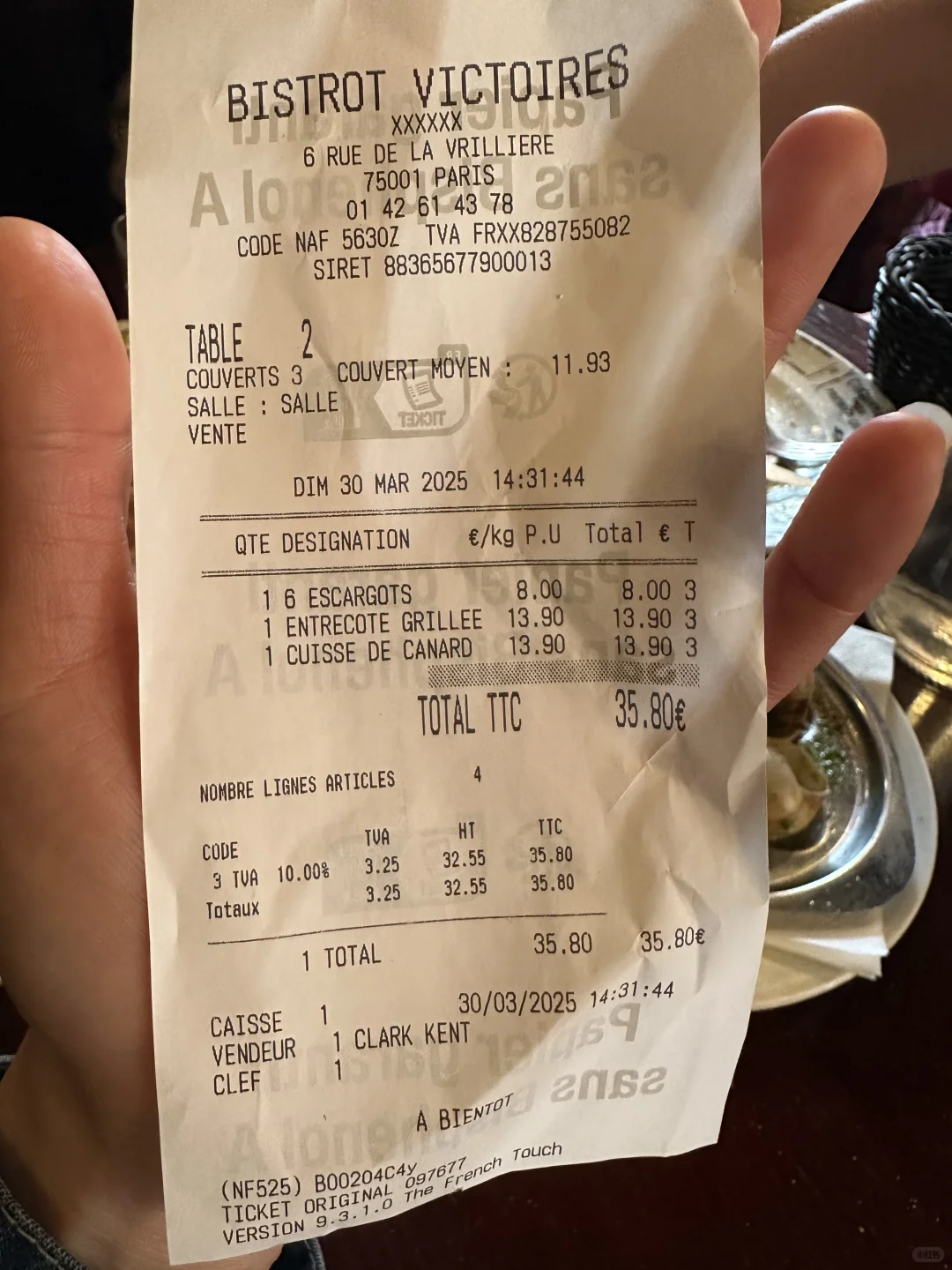 巴黎必吃法餐🐌!人均10欧!!就在卢浮宫附近!