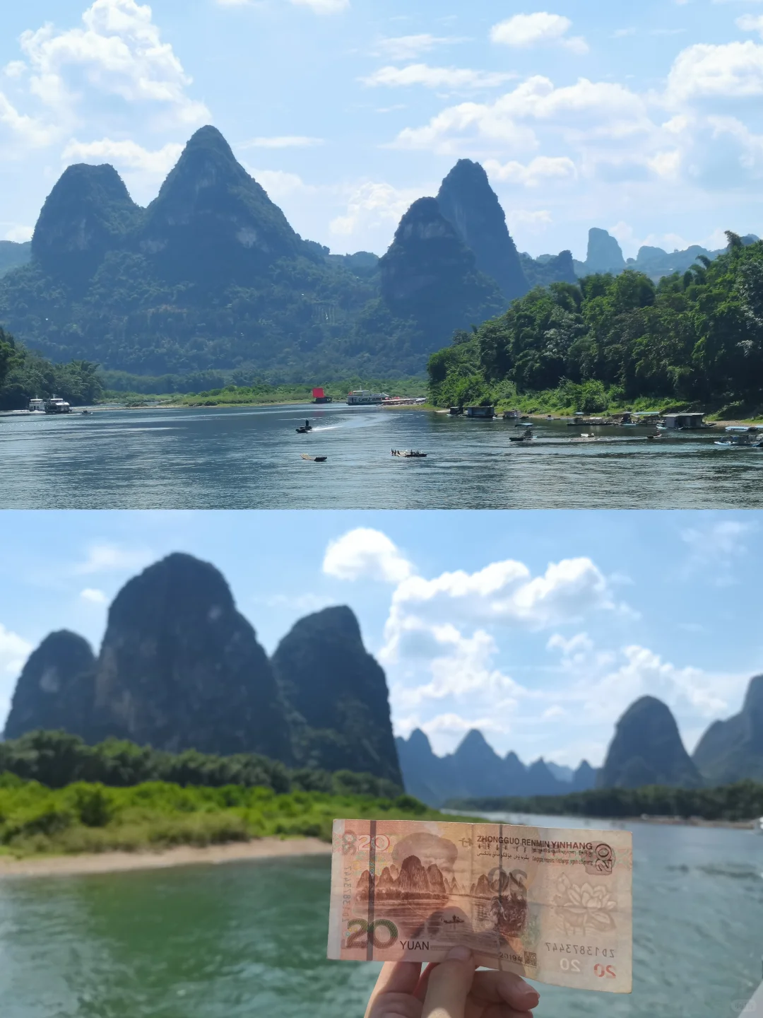 不愧是桂林山水甲天下