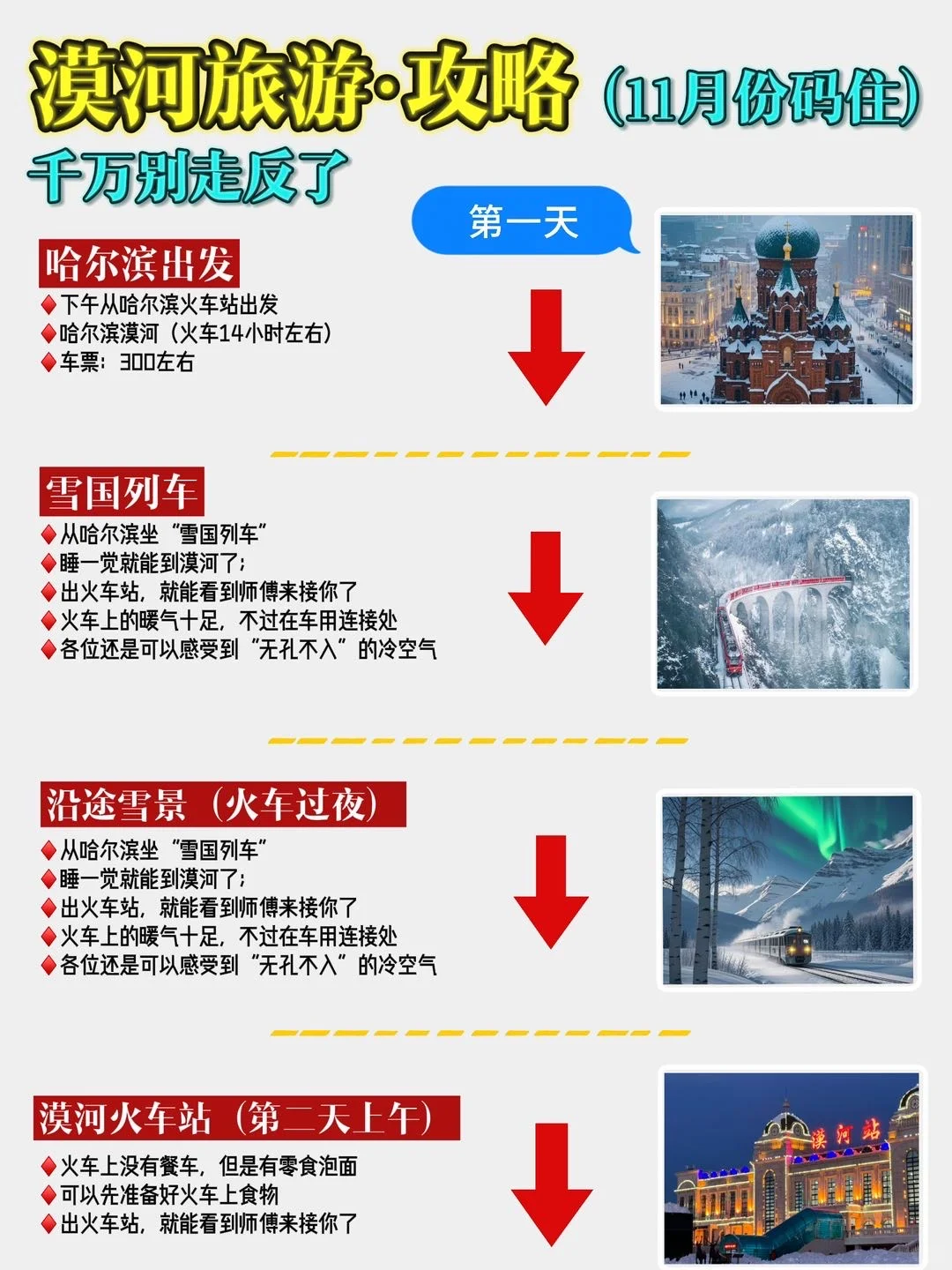 漠河旅游攻略11月份错过极光很遗憾❓看这篇