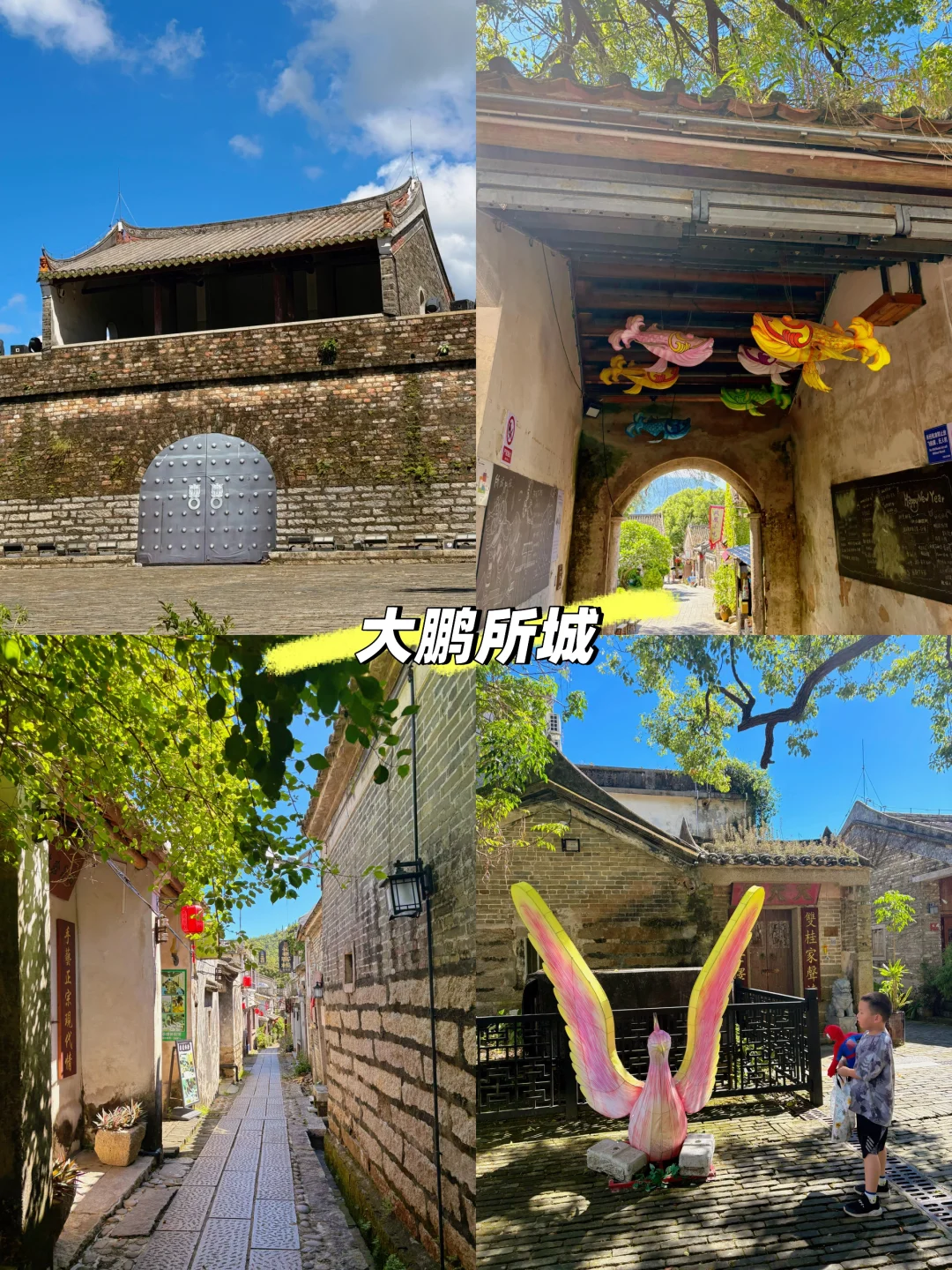 大鹏区必玩6景点合集❗️拍照遛娃两不误