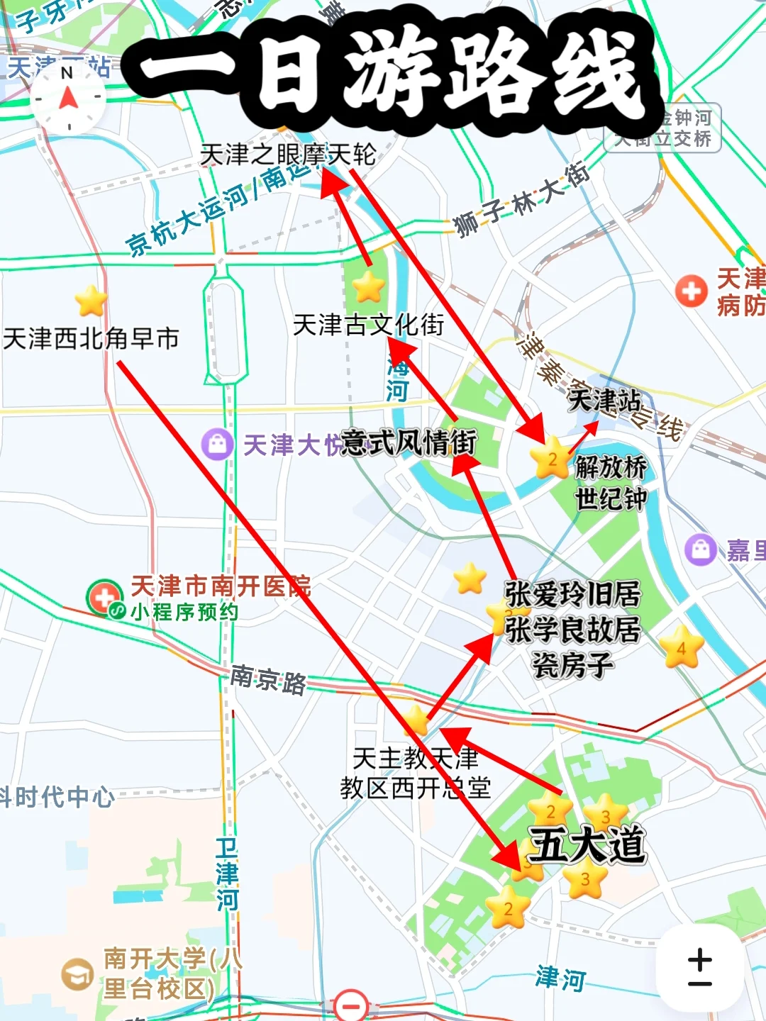 04女大📍天津一日游/保姆级路线攻略分享~