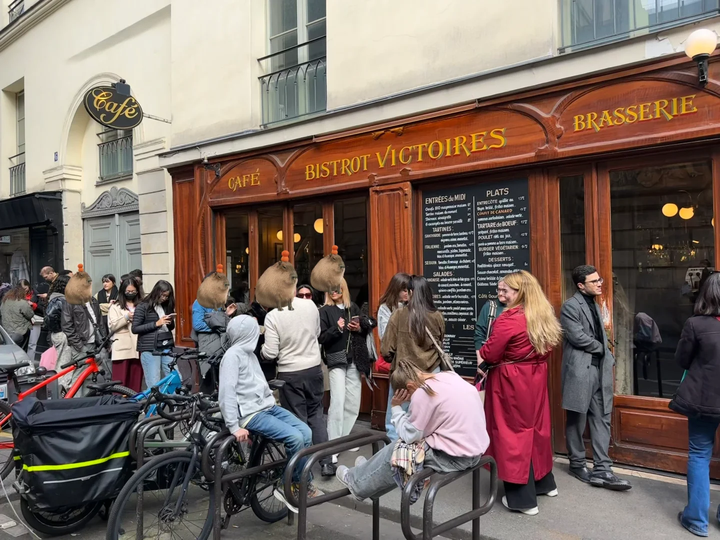 巴黎必吃法餐🐌！人均10欧！！就在卢浮宫附近！