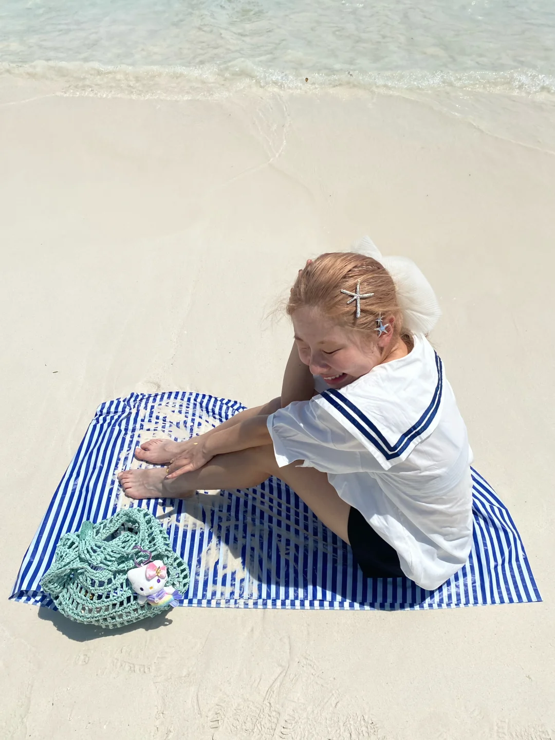 ᯓ 🥥˖°𓇼🐚⋆｡🫧 美成天堂了