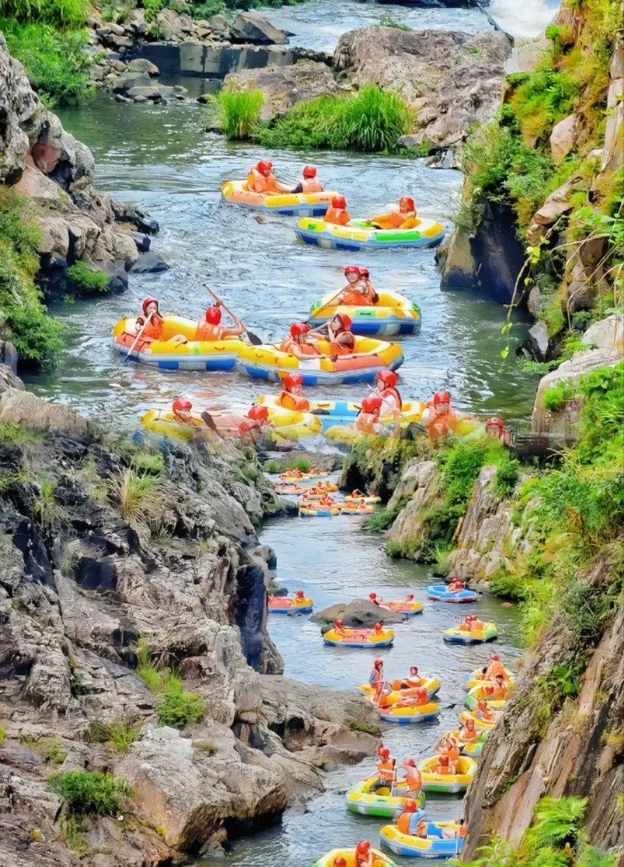 邯郸周边游之邢台峡谷漂流一日游