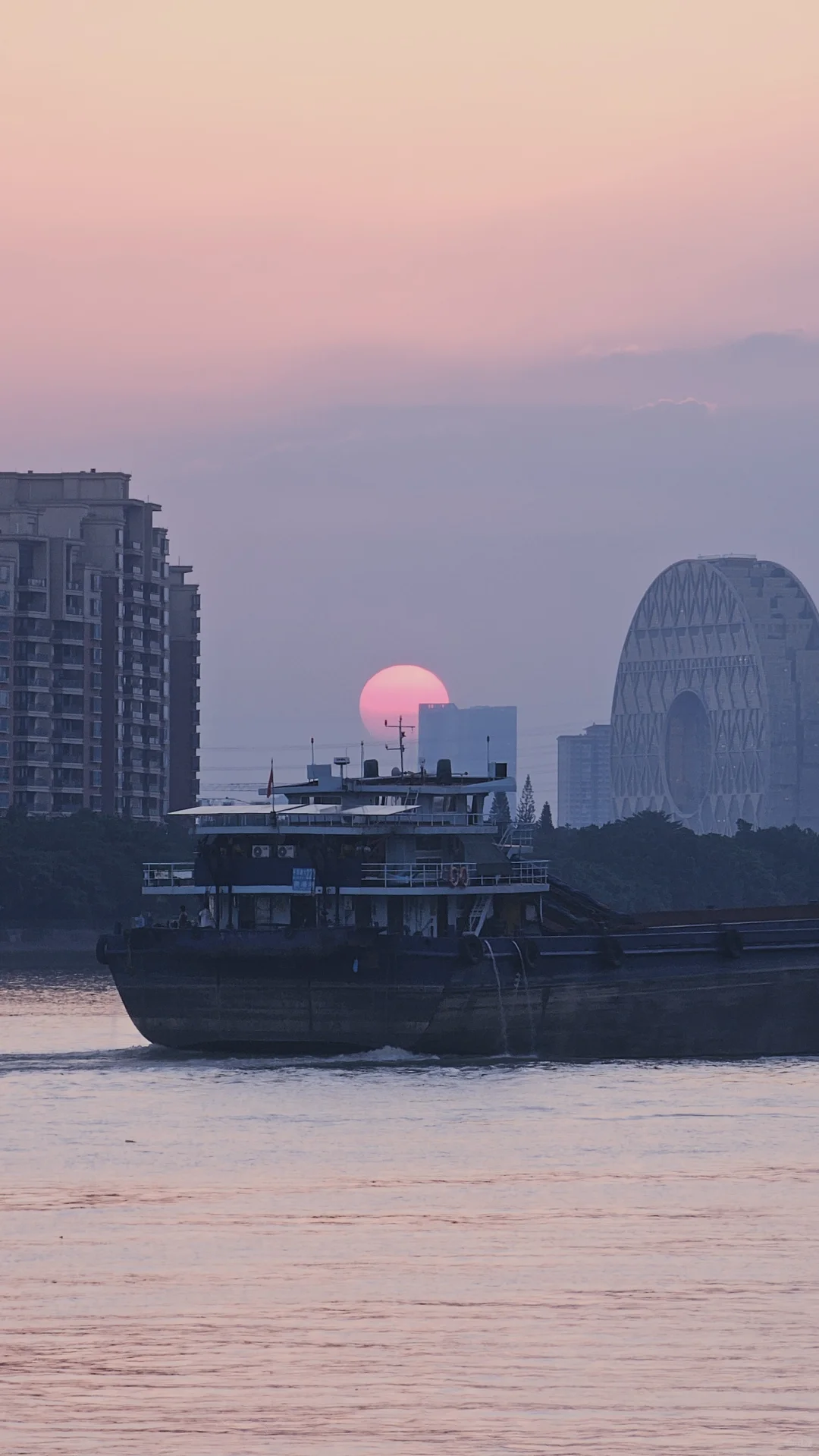 广州大仓日落