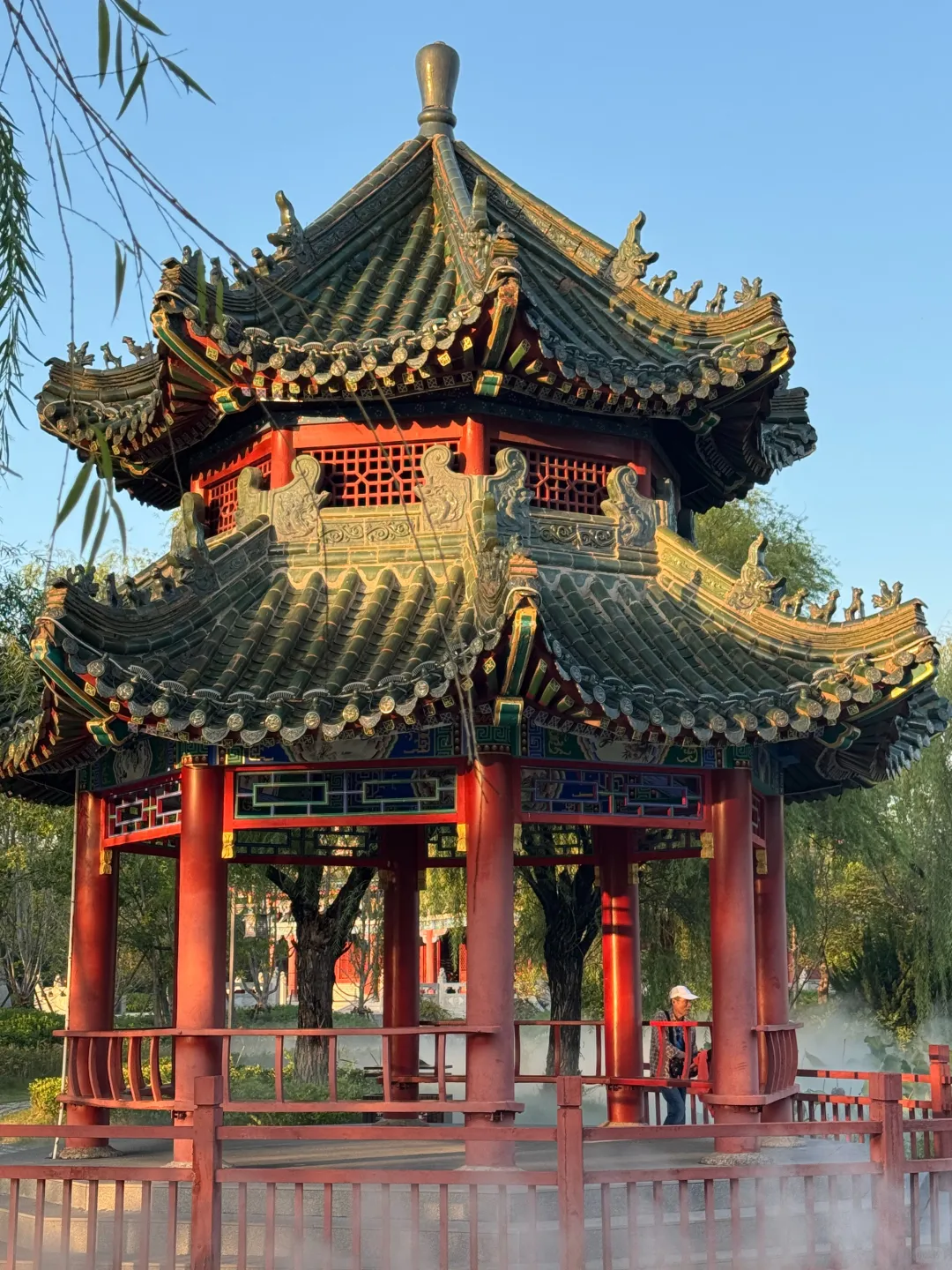 开封铁塔景区真绝了!玩到不想走!💖