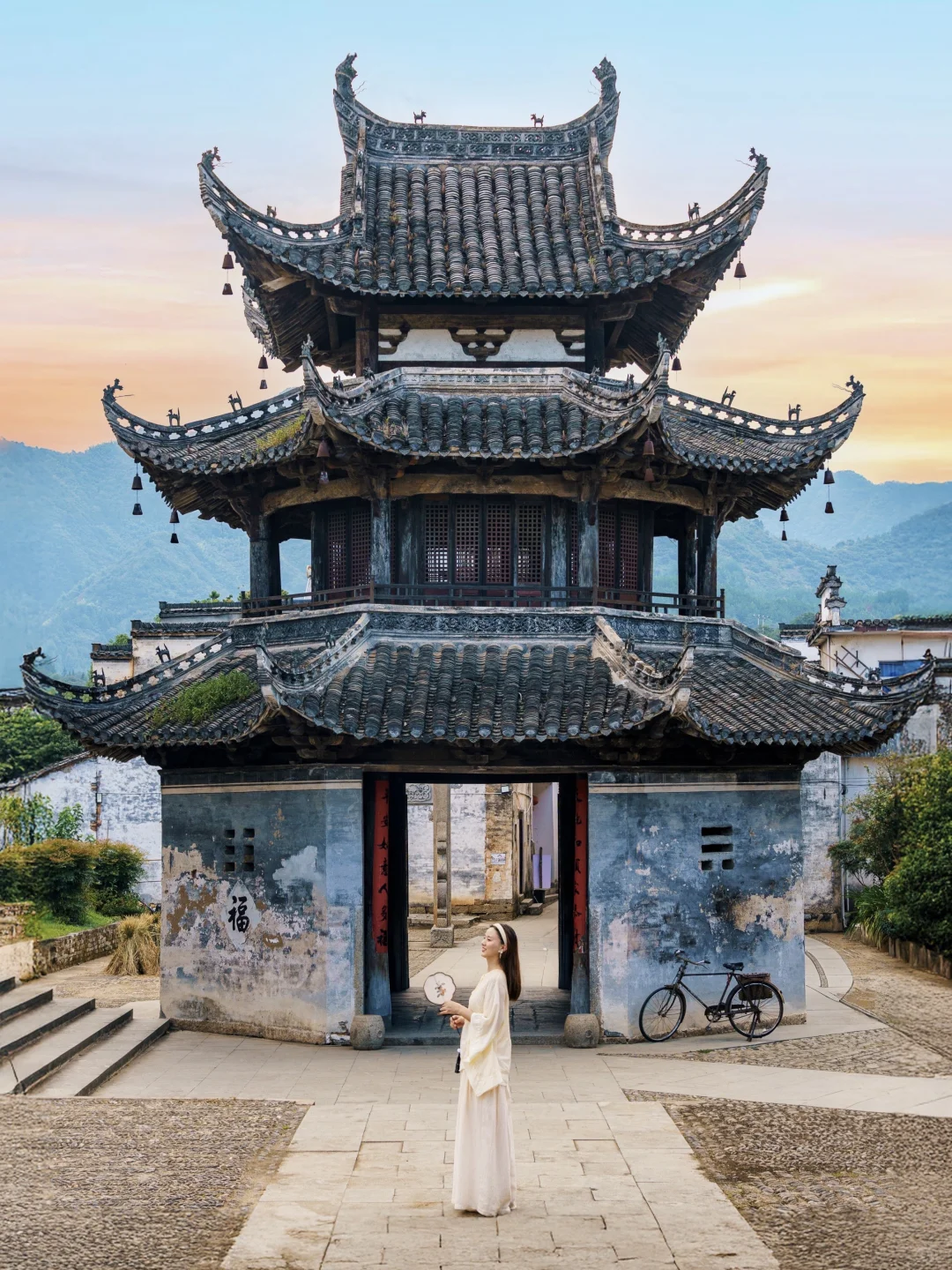 被《国家地理》评为中国最美的古城‼️后悔才来