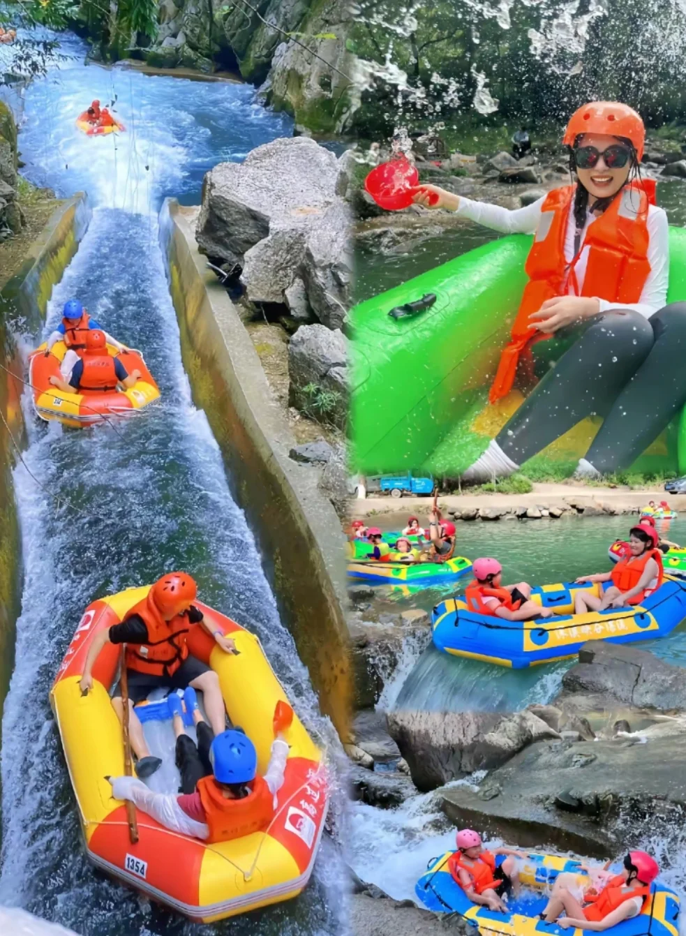 邯郸周边游之邢台峡谷漂流一日游