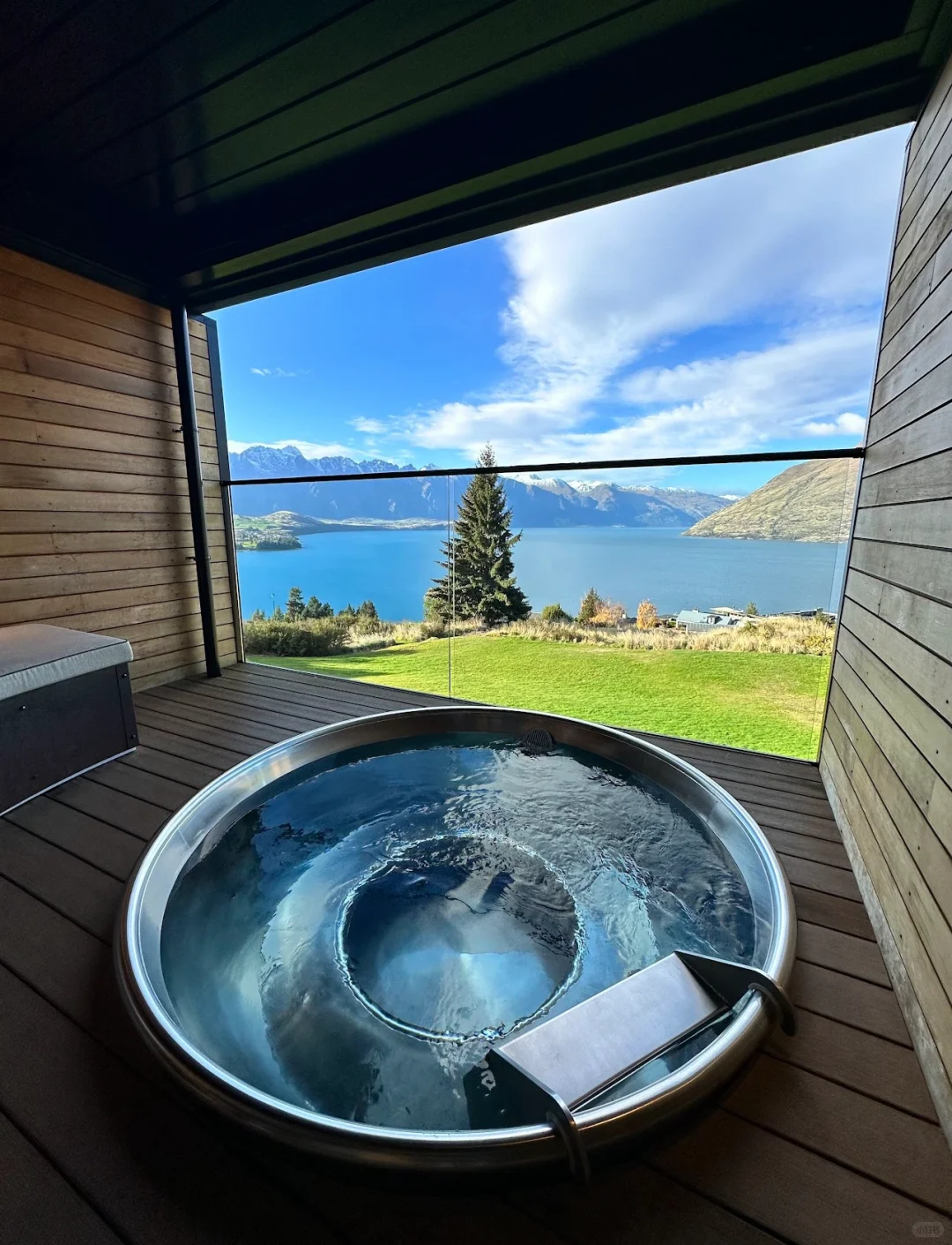 🇳🇿皇后镇必去❗️五个顶赞绝美温泉spa📷