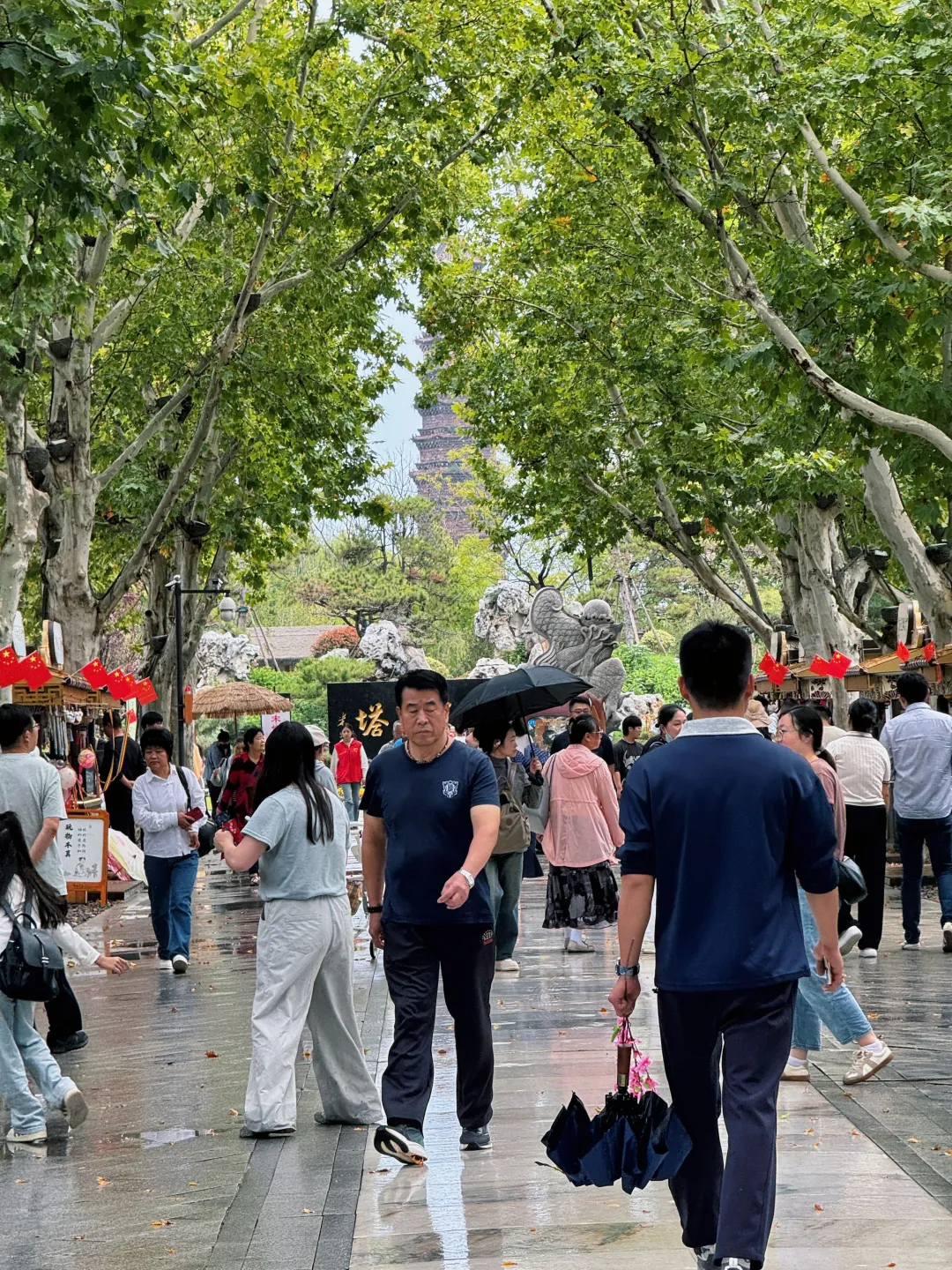 开封铁塔景区真绝了!玩到不想走!💖