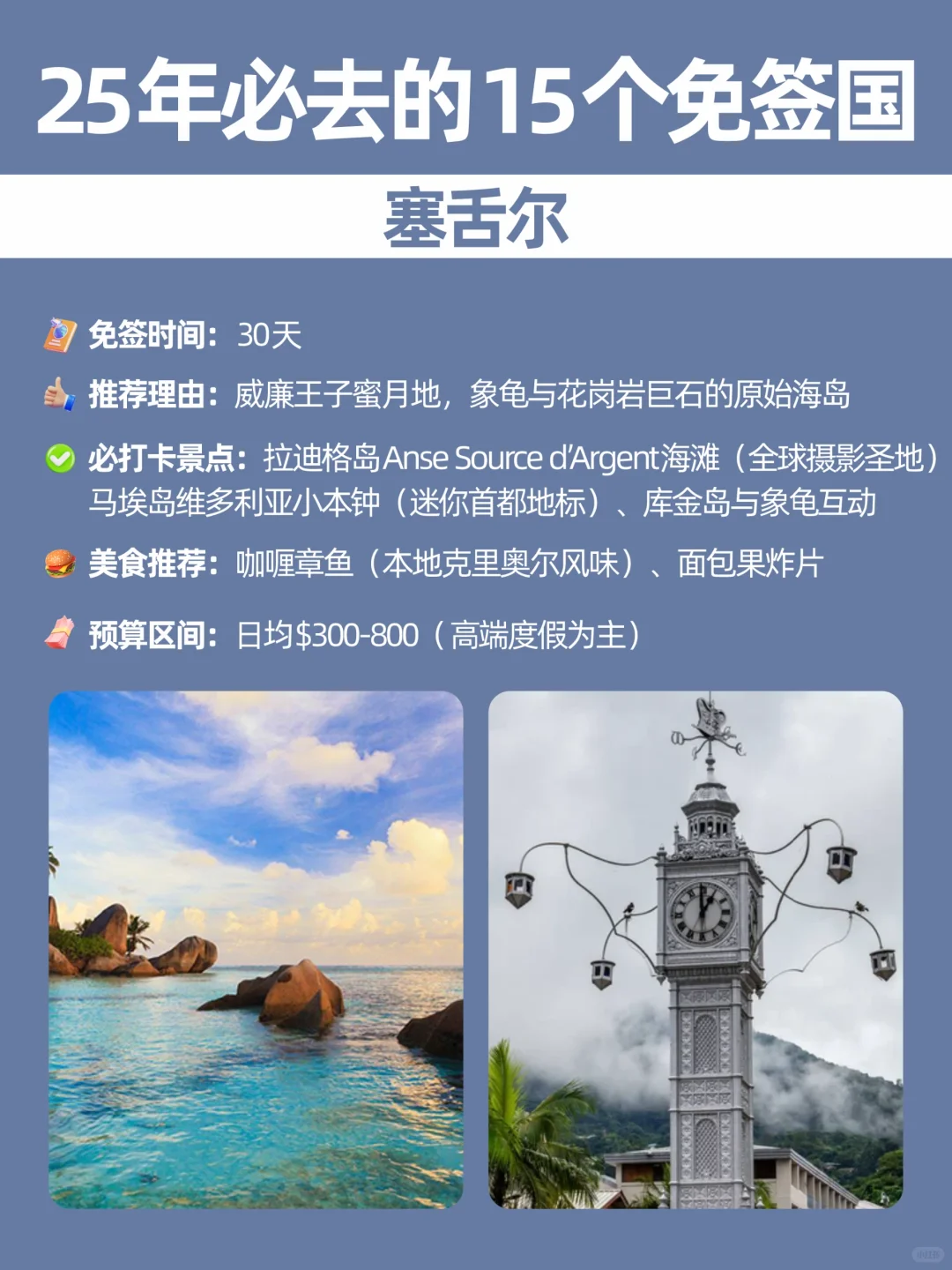 环游世界｜2025年必去的15个免签国，冲！