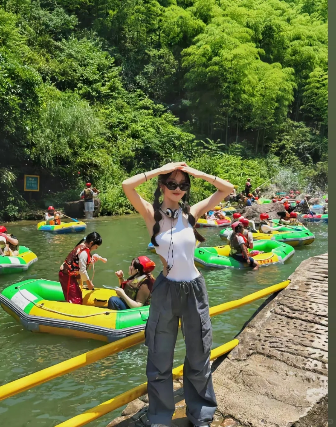 邯郸周边游之邢台峡谷漂流一日游