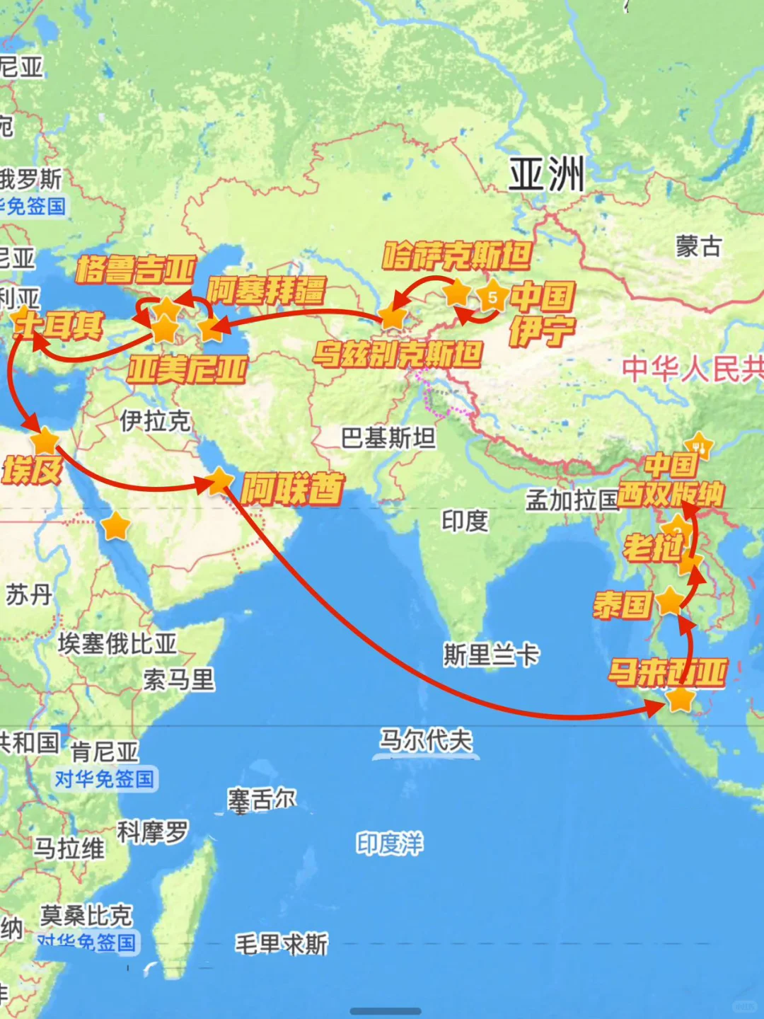 穷游天花板｜8K交通玩转11个国家🔥