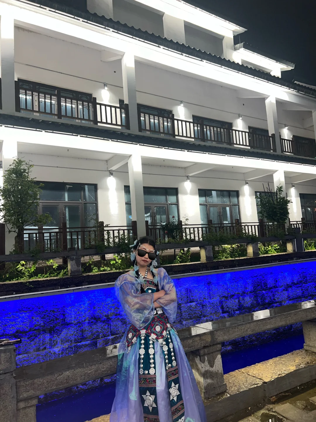 河北邯郸｜赤水湾古镇｜夜景游览