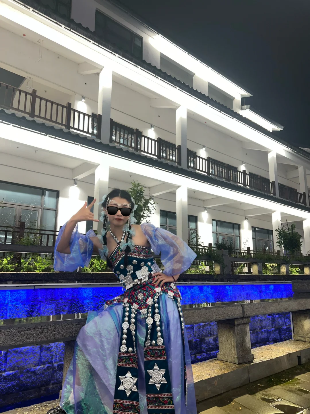 河北邯郸|赤水湾古镇|夜景游览