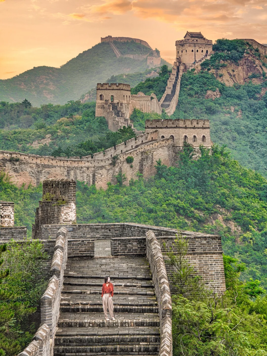 北京🚗2h❗️不愧是国家地理选的最美长城‼️