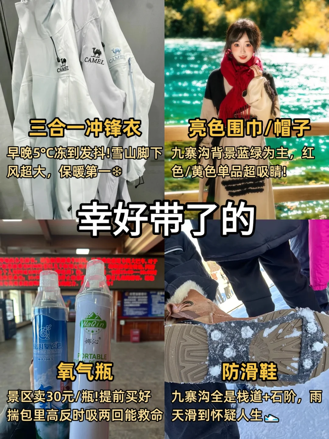 为什么九寨沟旅游前没刷到这篇😭