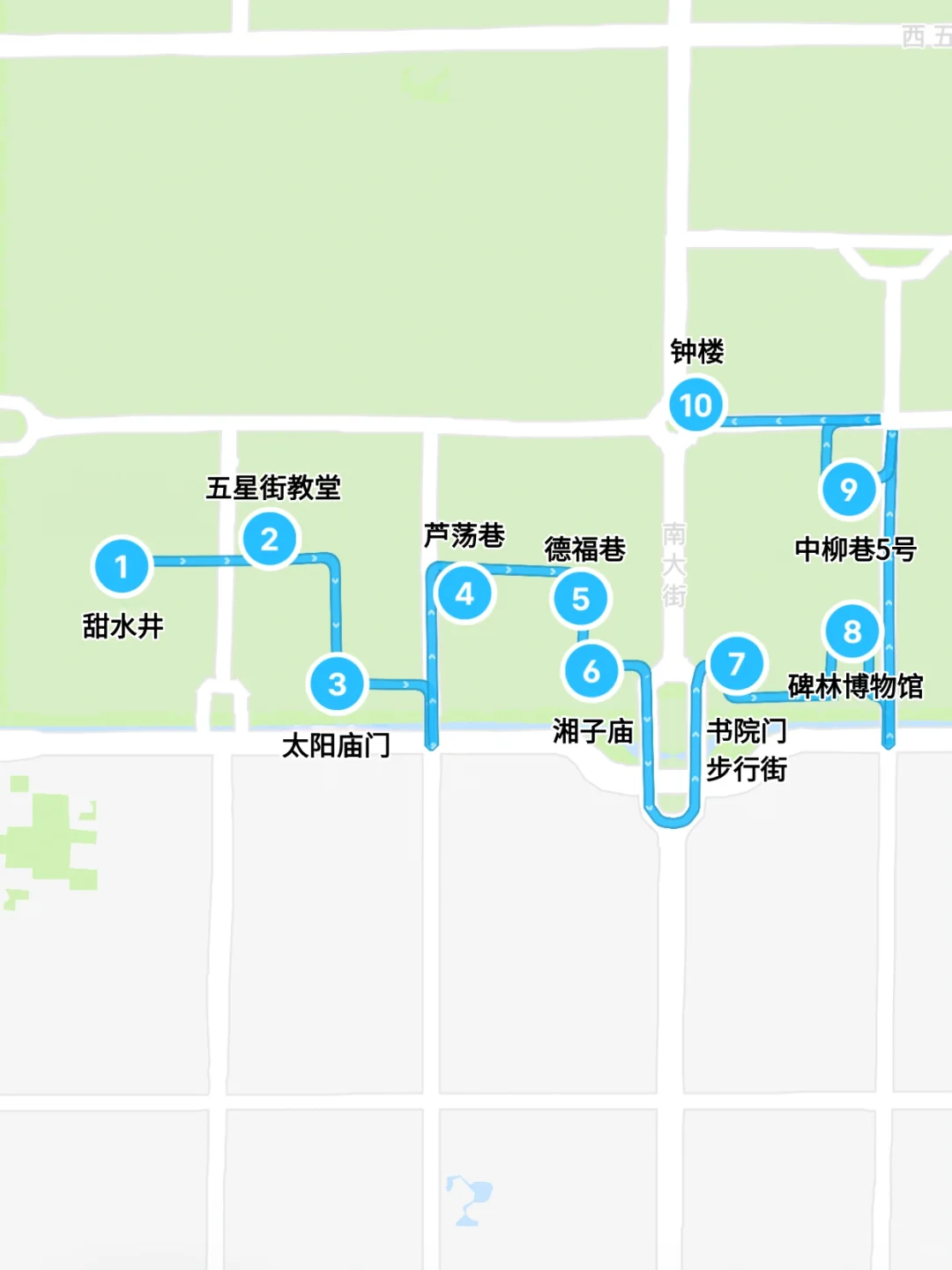 🌟【西安Citywalk经典路线】小众一日漫步