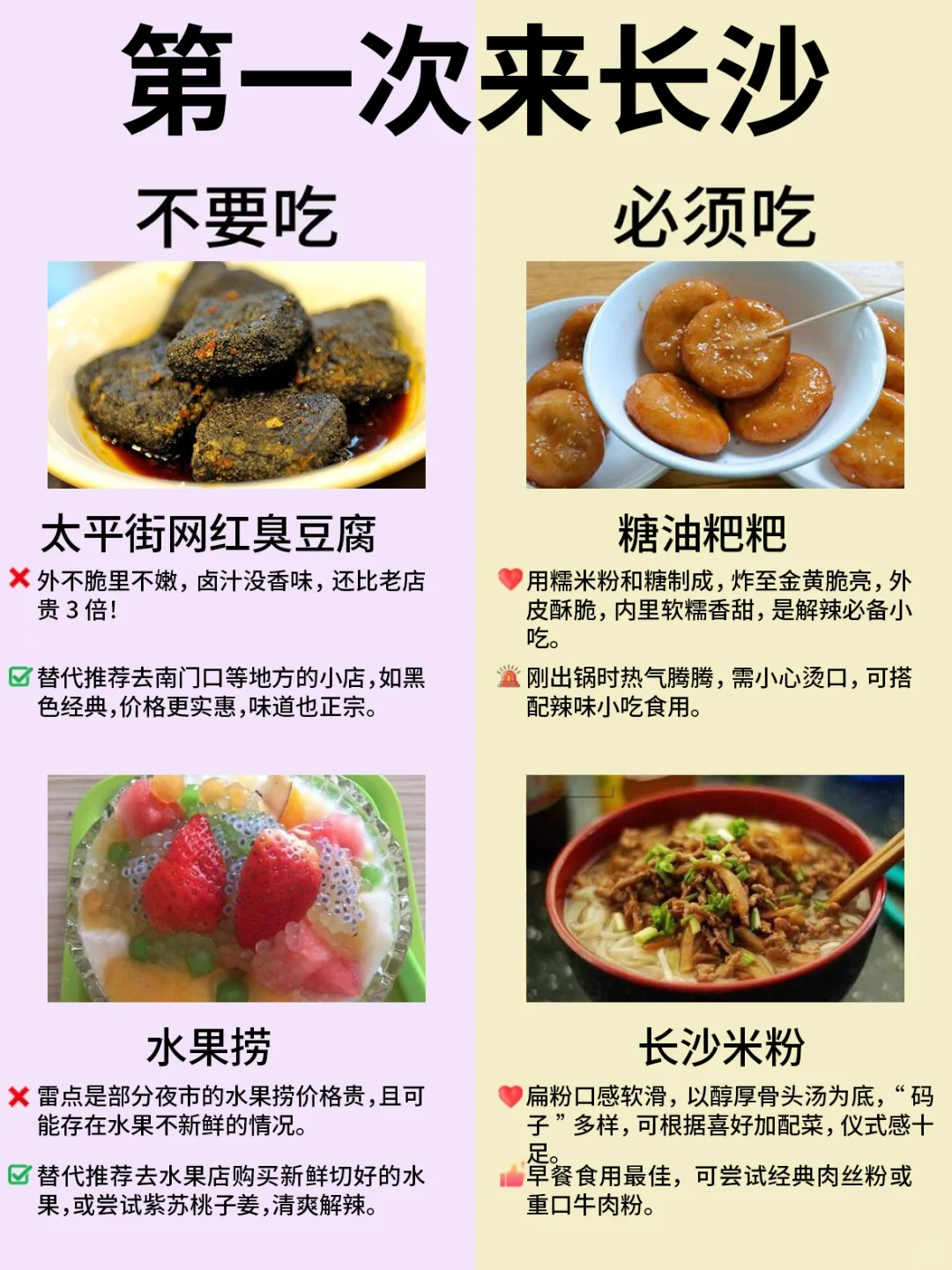 【长沙旅游攻略】土著总结的游客必看美食