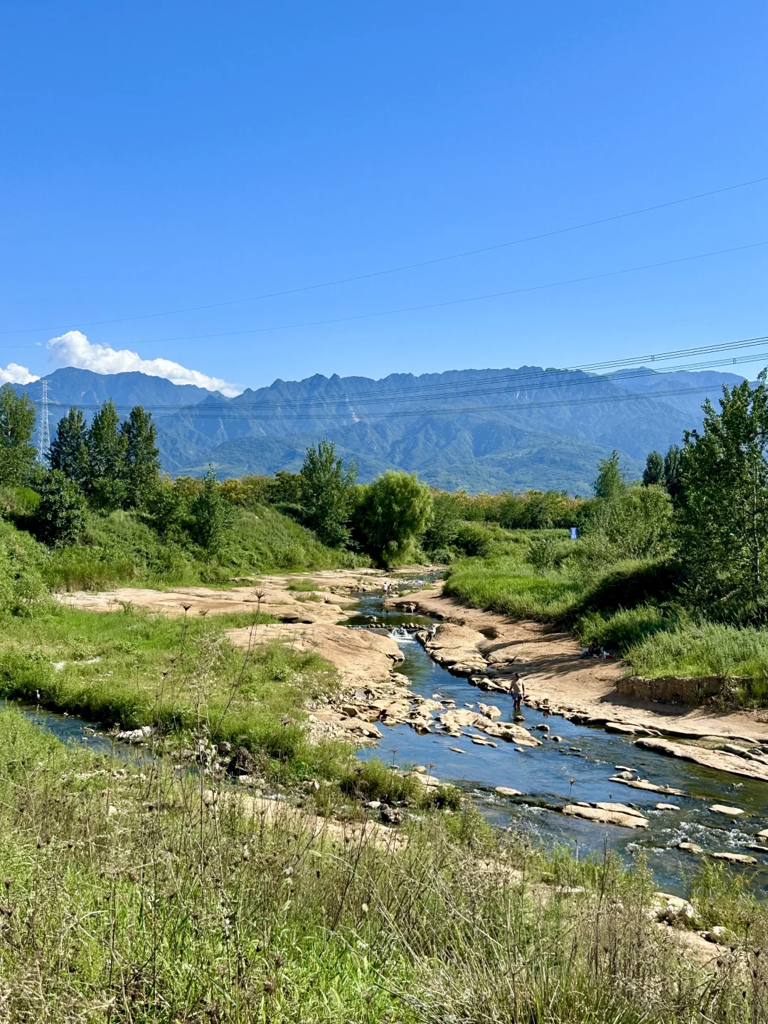 秦岭山与河视频没想到好多人喜欢，图片安排