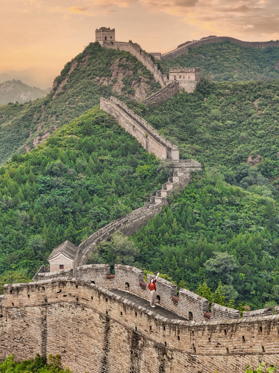 北京🚗2h❗️不愧是国家地理选的最美长城‼️