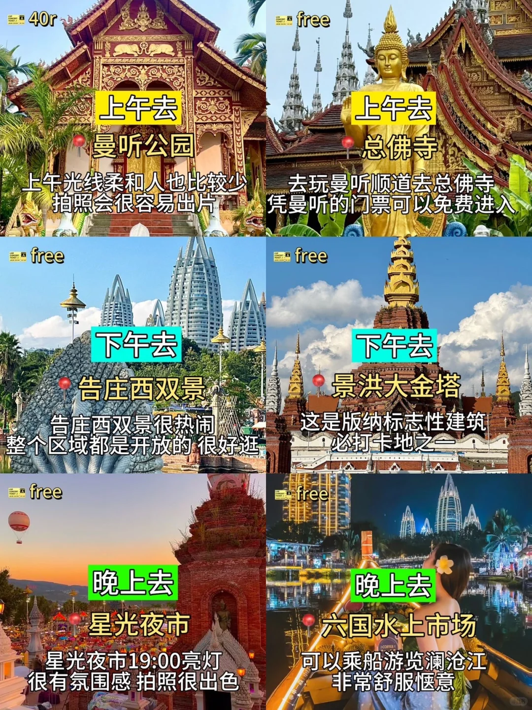 📍西双版纳已回！我的建议是……（全攻略）