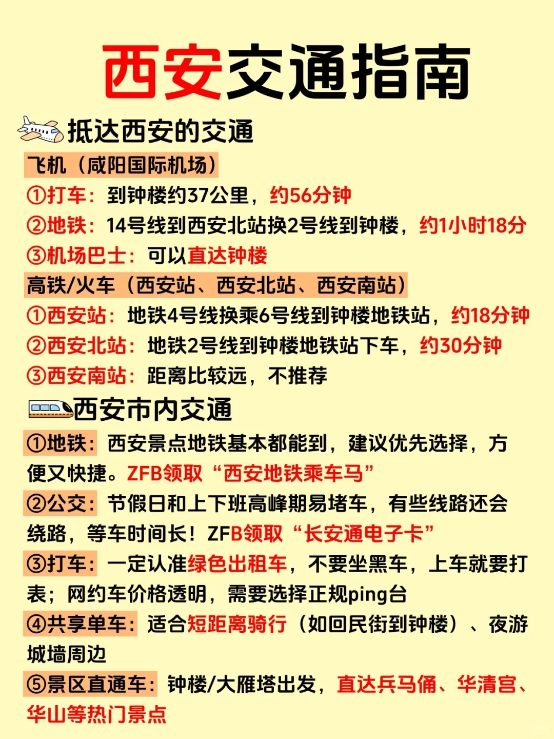 西安旅游|保姆级景点攻略（纯干货分享）