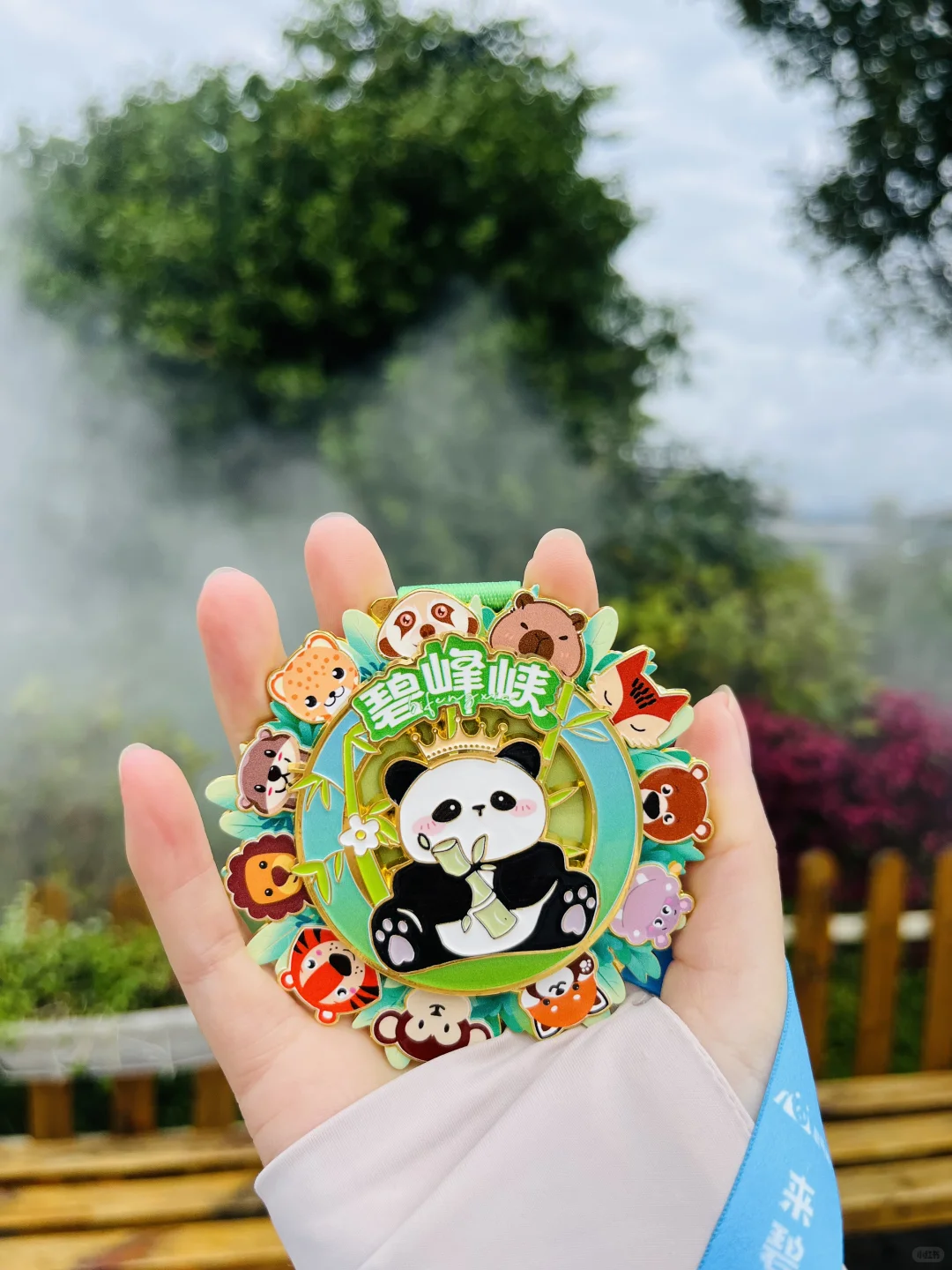 说是目前颜值最高的奖牌，不过分吧