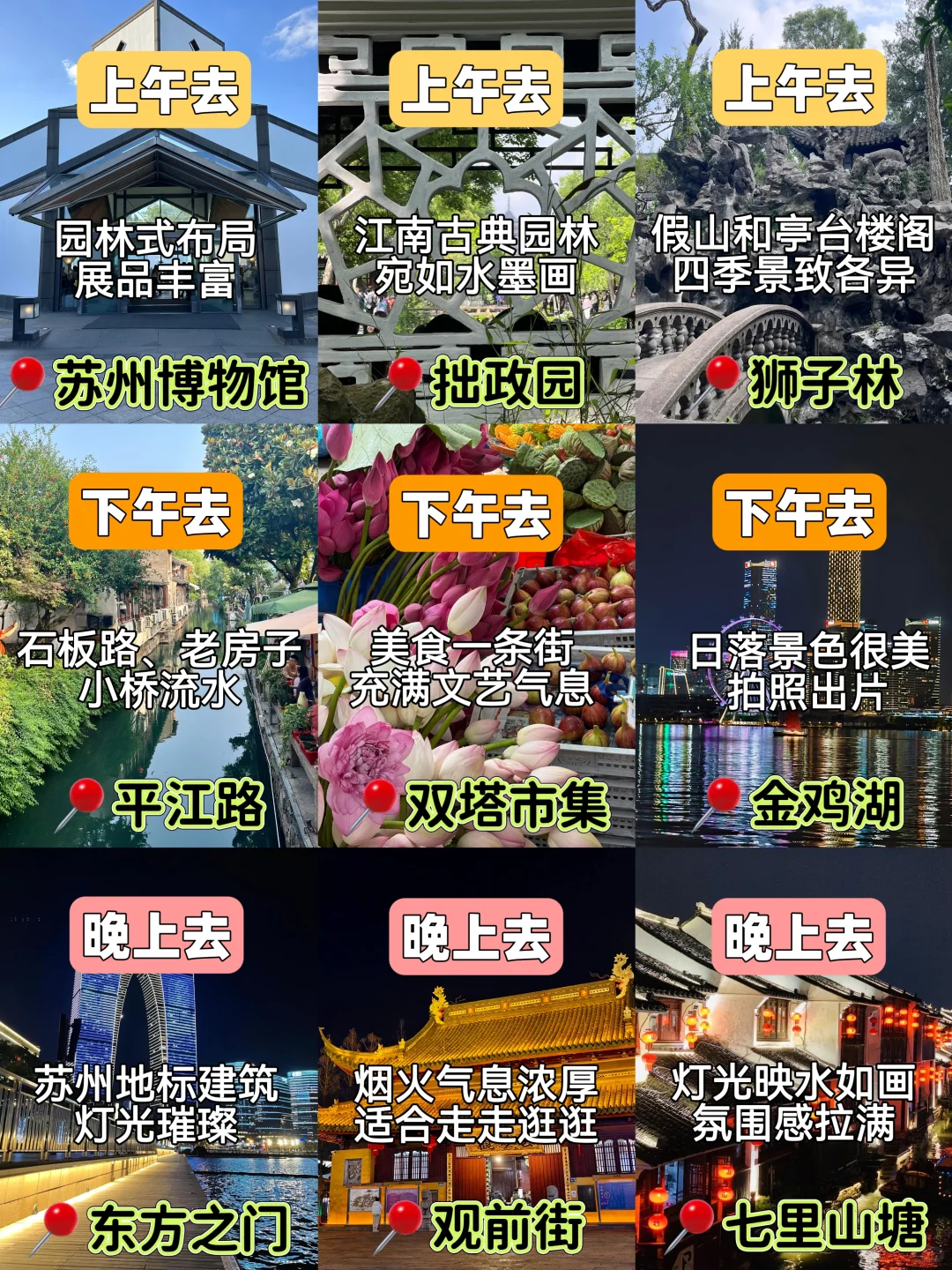 04男大📍苏州一日游|不废腿版保姆级攻略