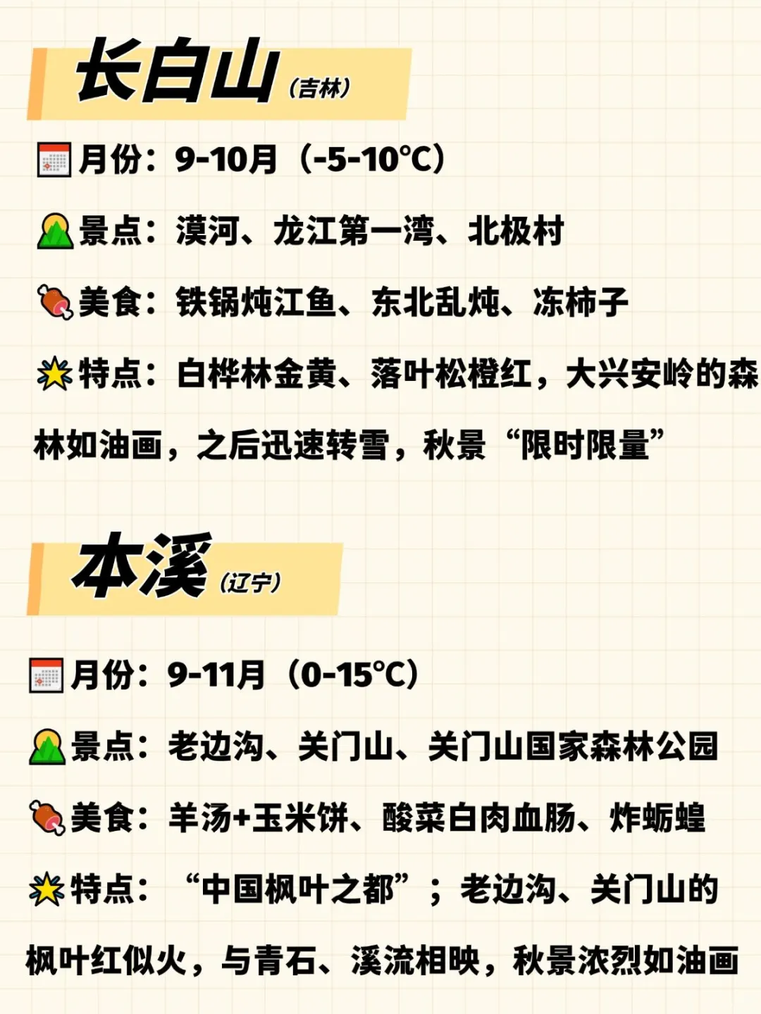 9-11月赏秋城市~每个都长在我的心巴上