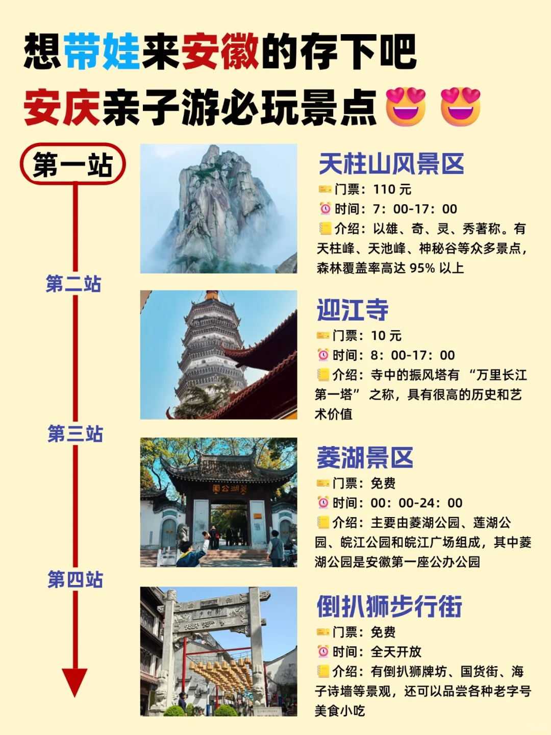 安徽亲子游‼️附必去景点超全攻略