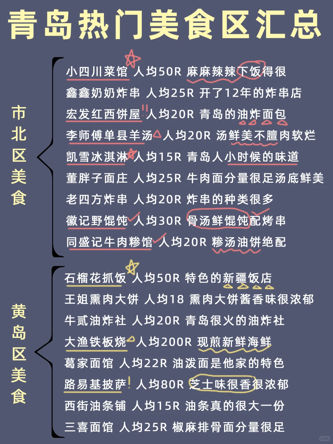 青岛旅游特色美食必吃榜🔥熬夜总结(附攻略)