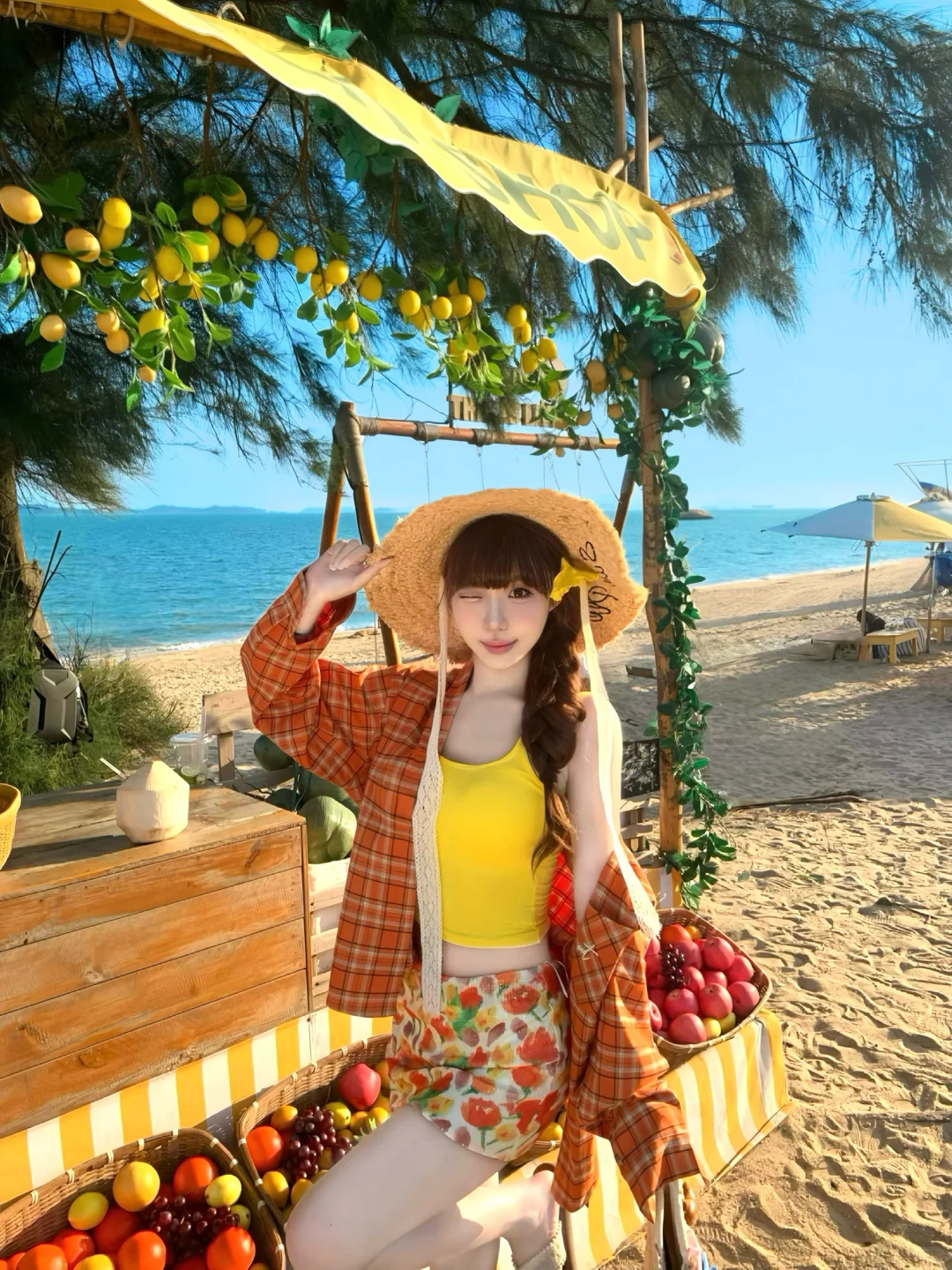 ✧⁺𓏲🍊˚𝐎𝐫𝐚𝐧𝐠𝐞 𝐒𝐮𝐧𝐬𝐞𝐭 ⛱️