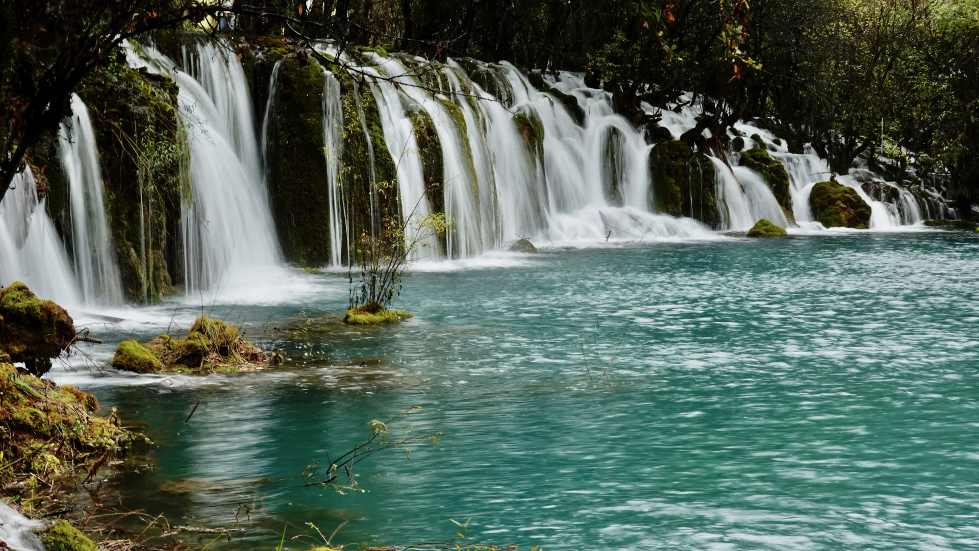 九寨沟·箭竹海瀑布