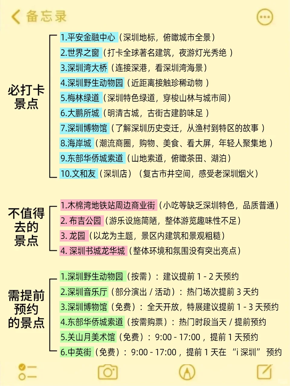 六刷深圳才整理出的干货‼️能帮一个是一个