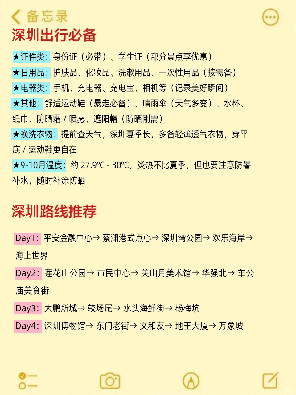 六刷深圳才整理出的干货‼️能帮一个是一个