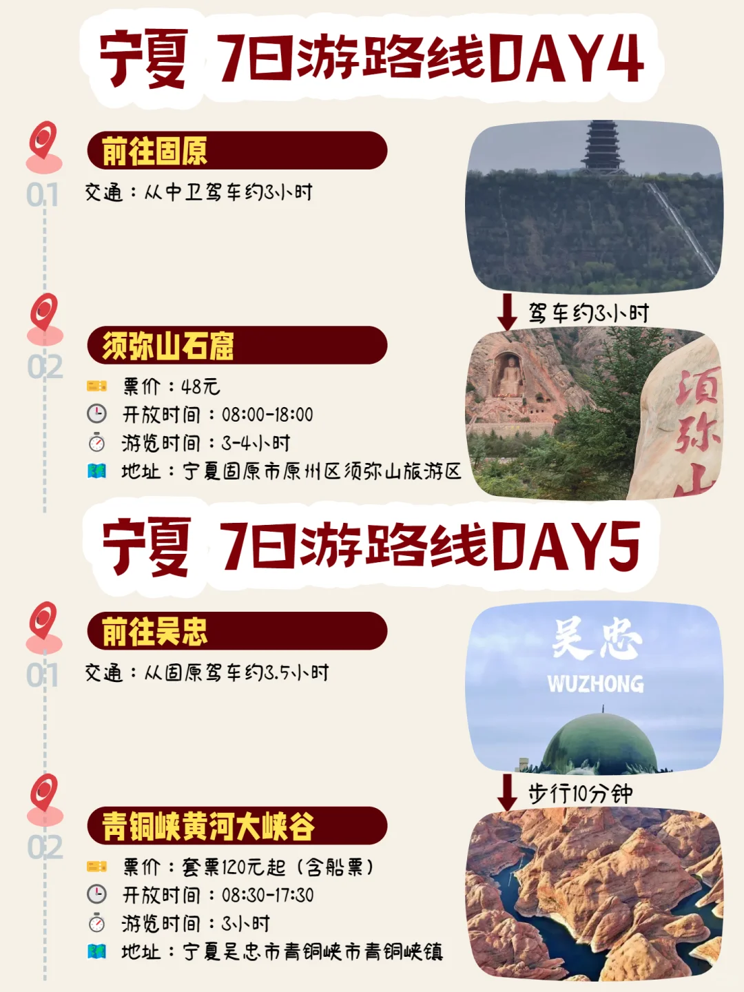 刚从宁夏7日深度游回来，说点大实话