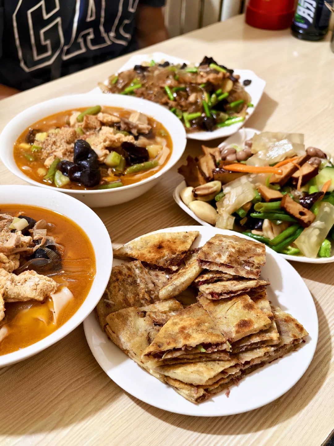 邯郸30km到武安🍜就为这碗擀面+驴肉烙饼