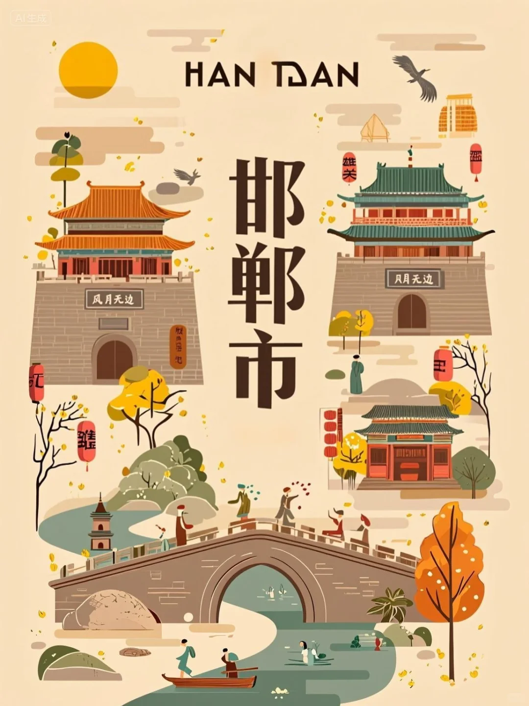 城市系列⑥｜邯郸的中原古意