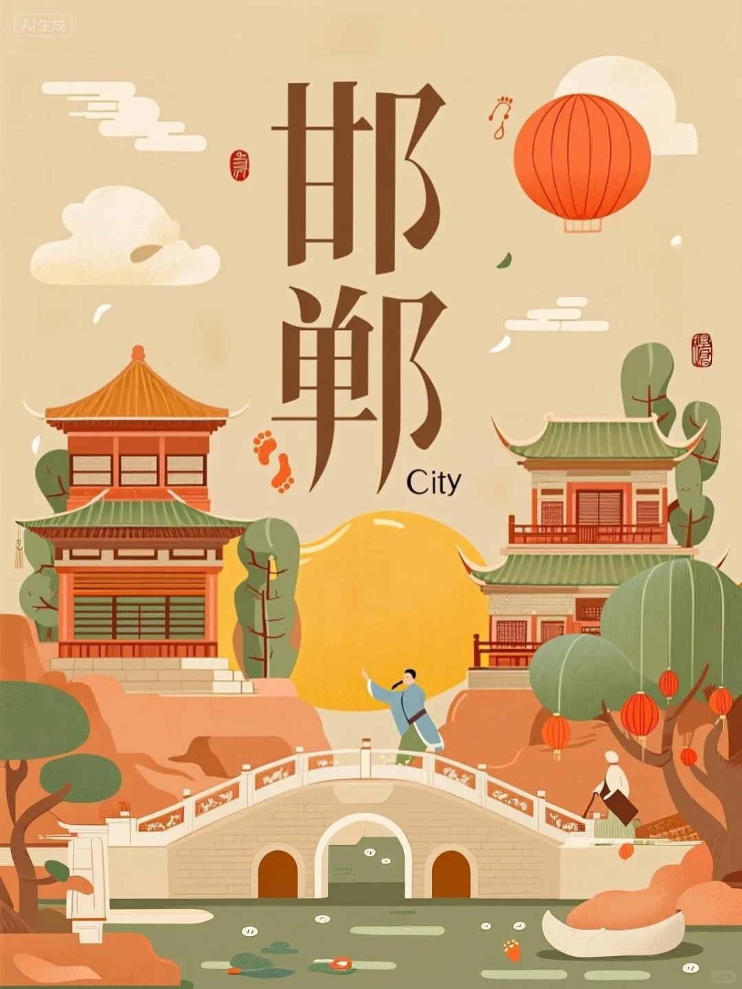 城市系列⑥｜邯郸的中原古意