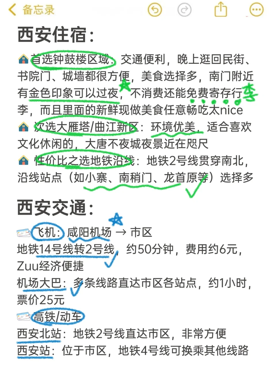 P人的西安旅游真实评价（仅个人感受）