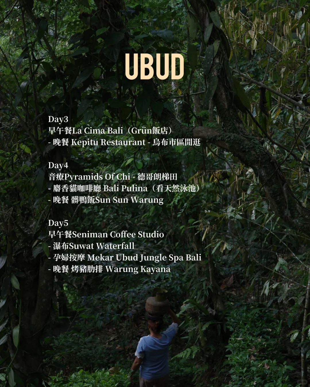 巴厘岛 🇮🇩 把旅拍照做成杂志风！